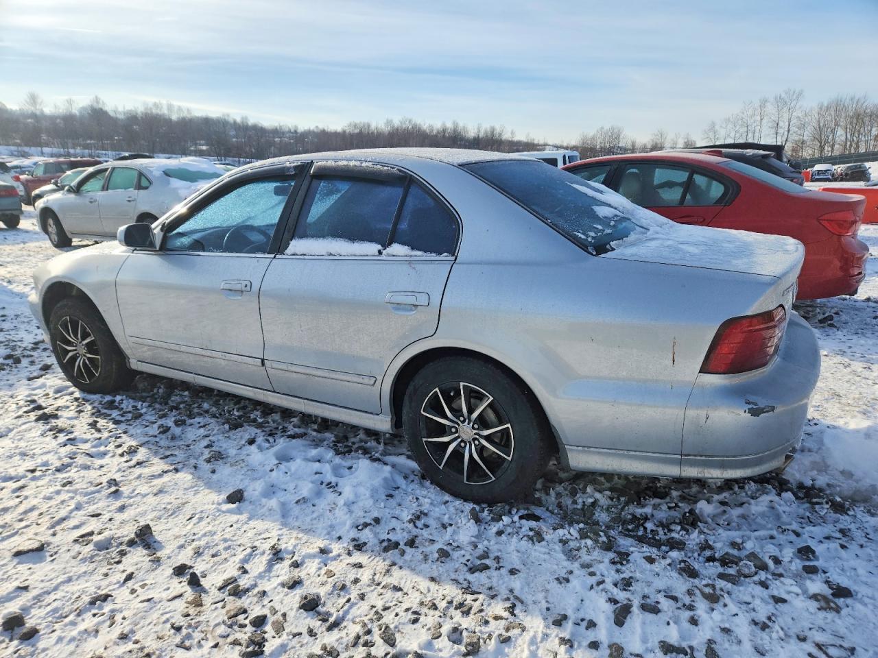 2001 Mitsubishi Galant Es Silver vin: 4A3AA46G11E124521