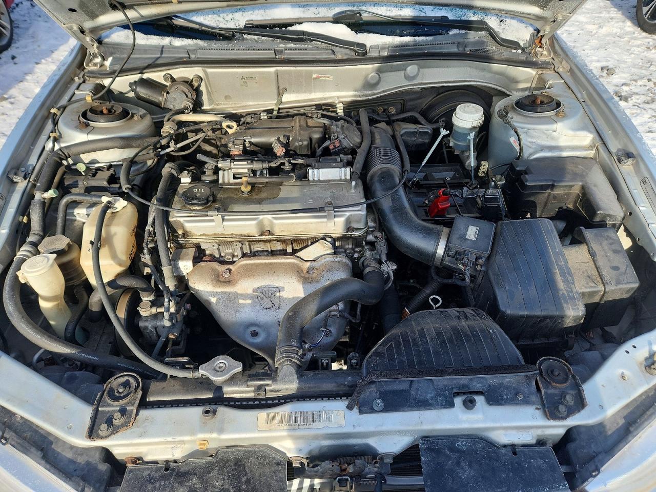 2001 Mitsubishi Galant Es Silver vin: 4A3AA46G11E124521