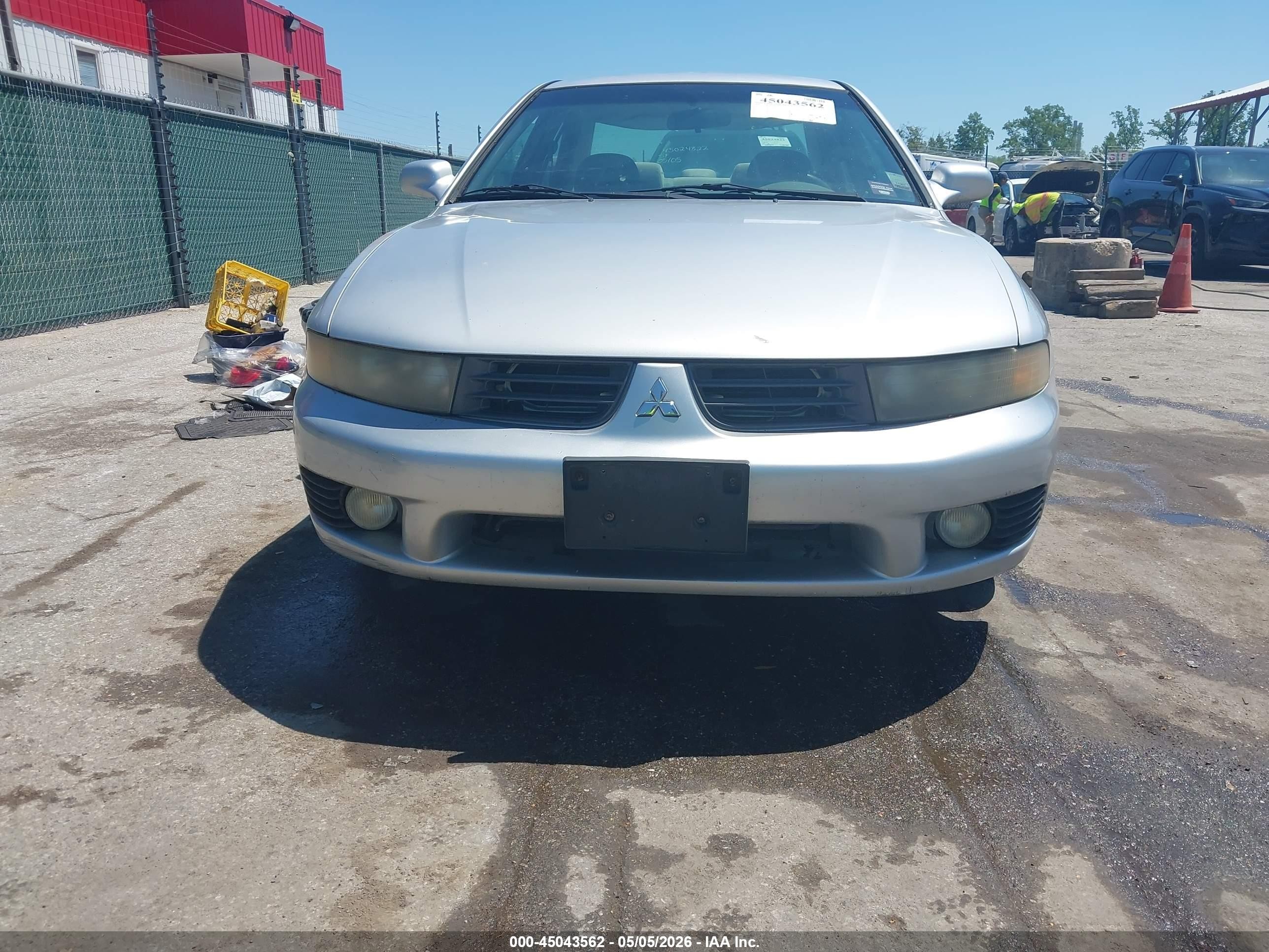 2003 Mitsubishi Galant Es/ls Silver vin: 4A3AA46G13E112582