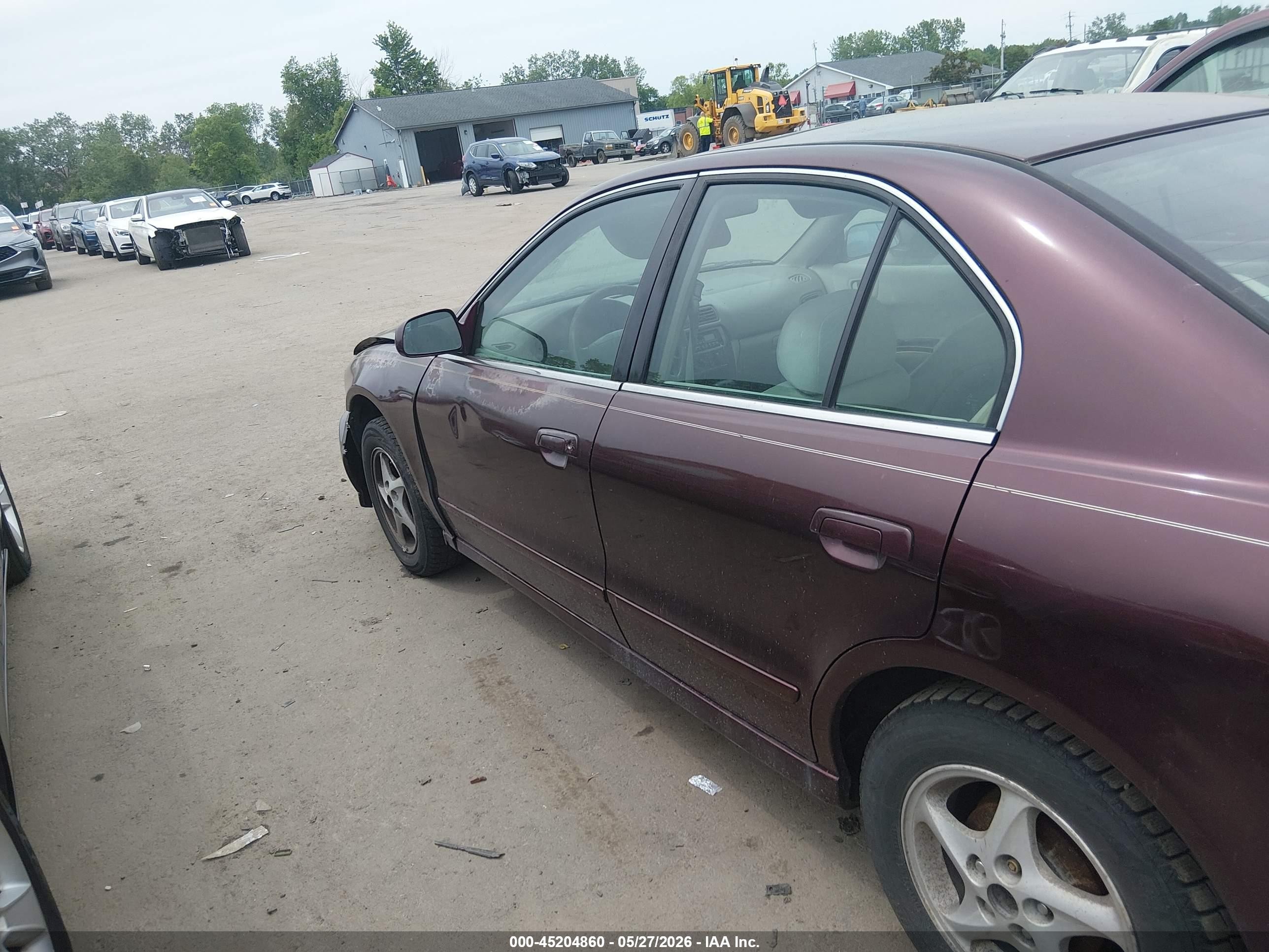 1999 Mitsubishi Galant Es Purple vin: 4A3AA46G1XE061817