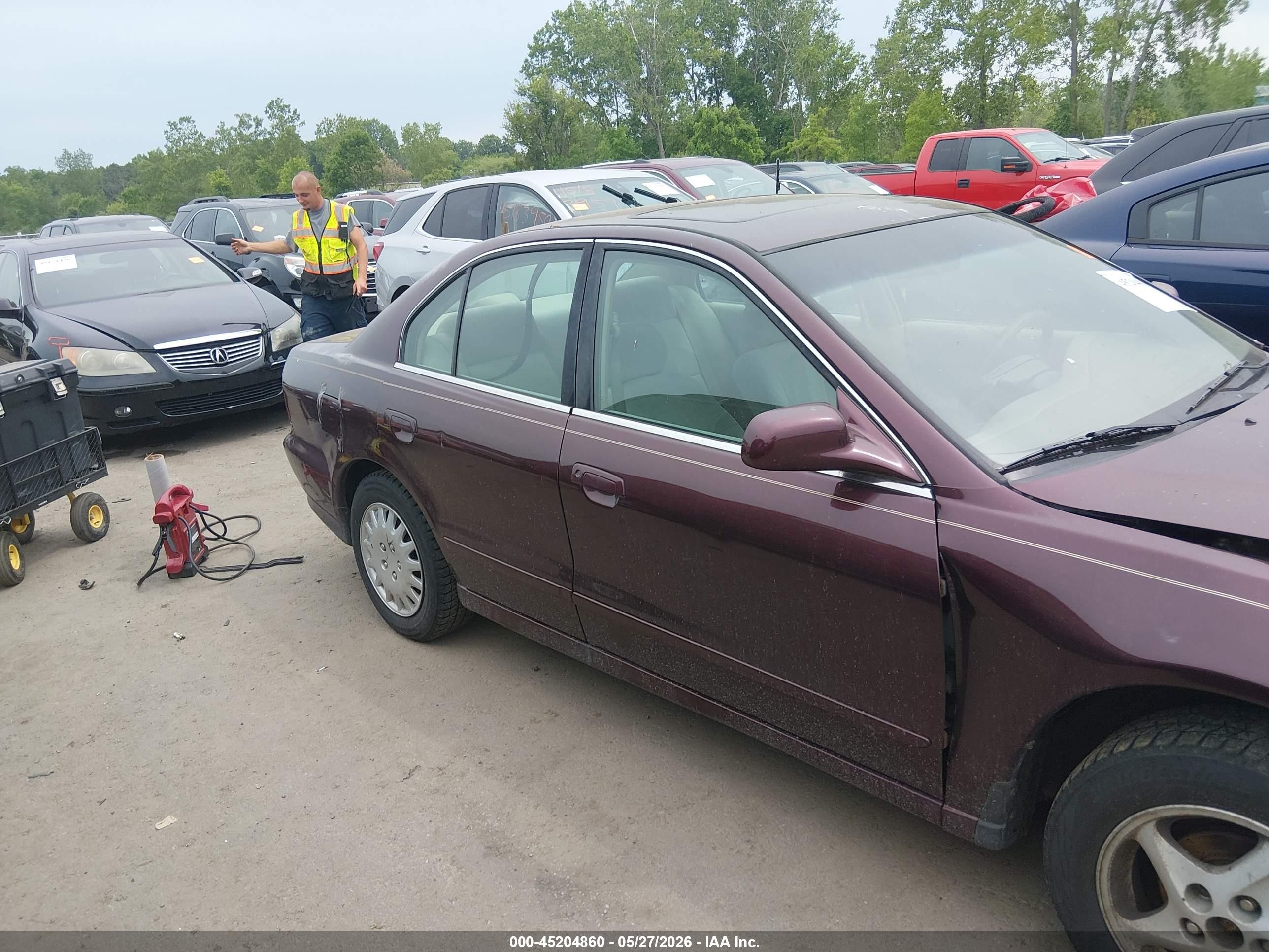 1999 Mitsubishi Galant Es Purple vin: 4A3AA46G1XE061817