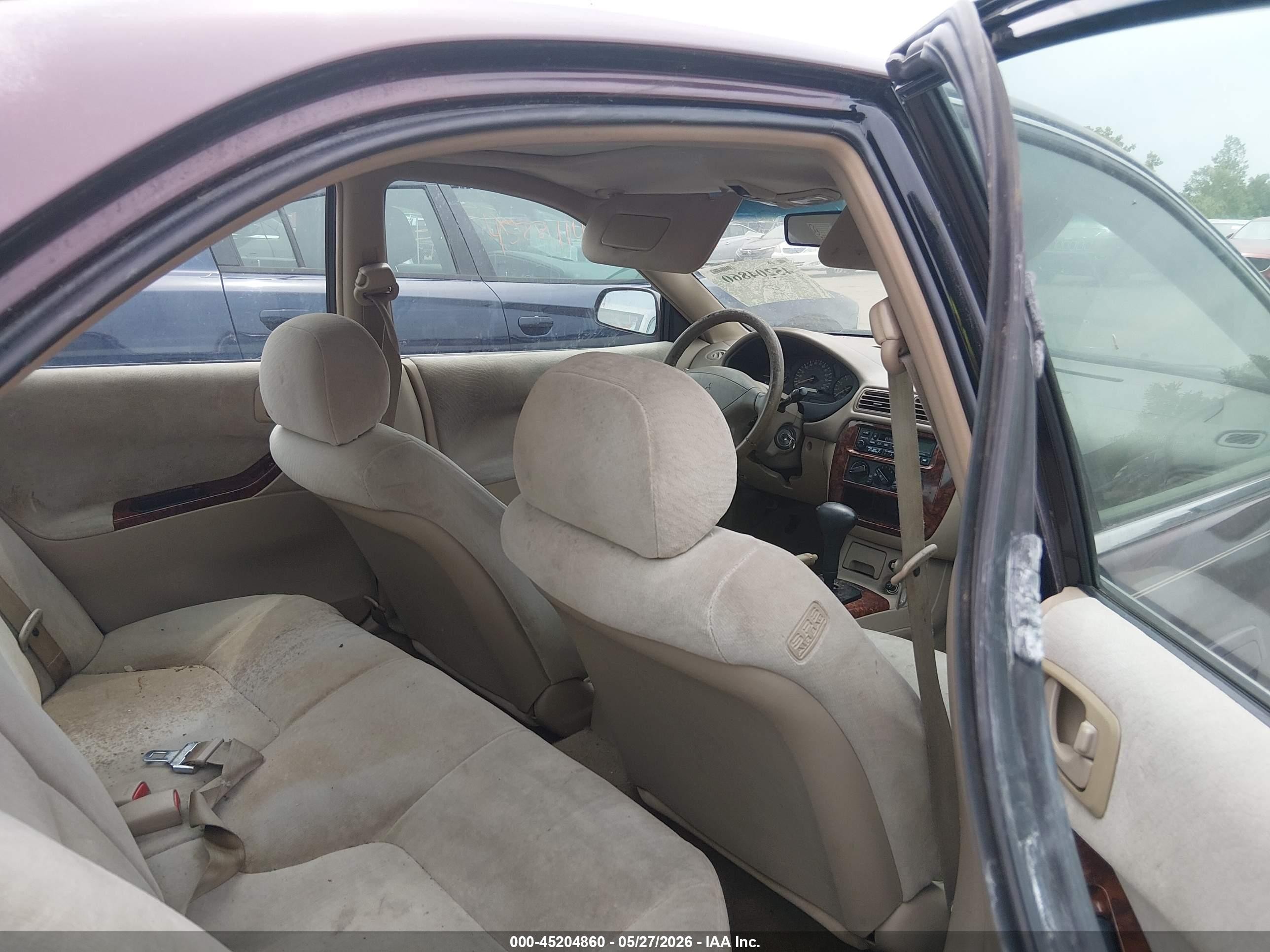 1999 Mitsubishi Galant Es Purple vin: 4A3AA46G1XE061817