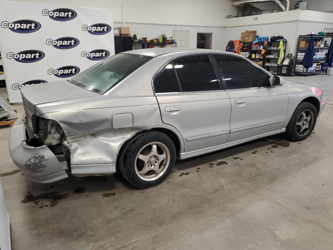 1999 Mitsubishi Galant Es Silver vin: 4A3AA46G1XE148780
