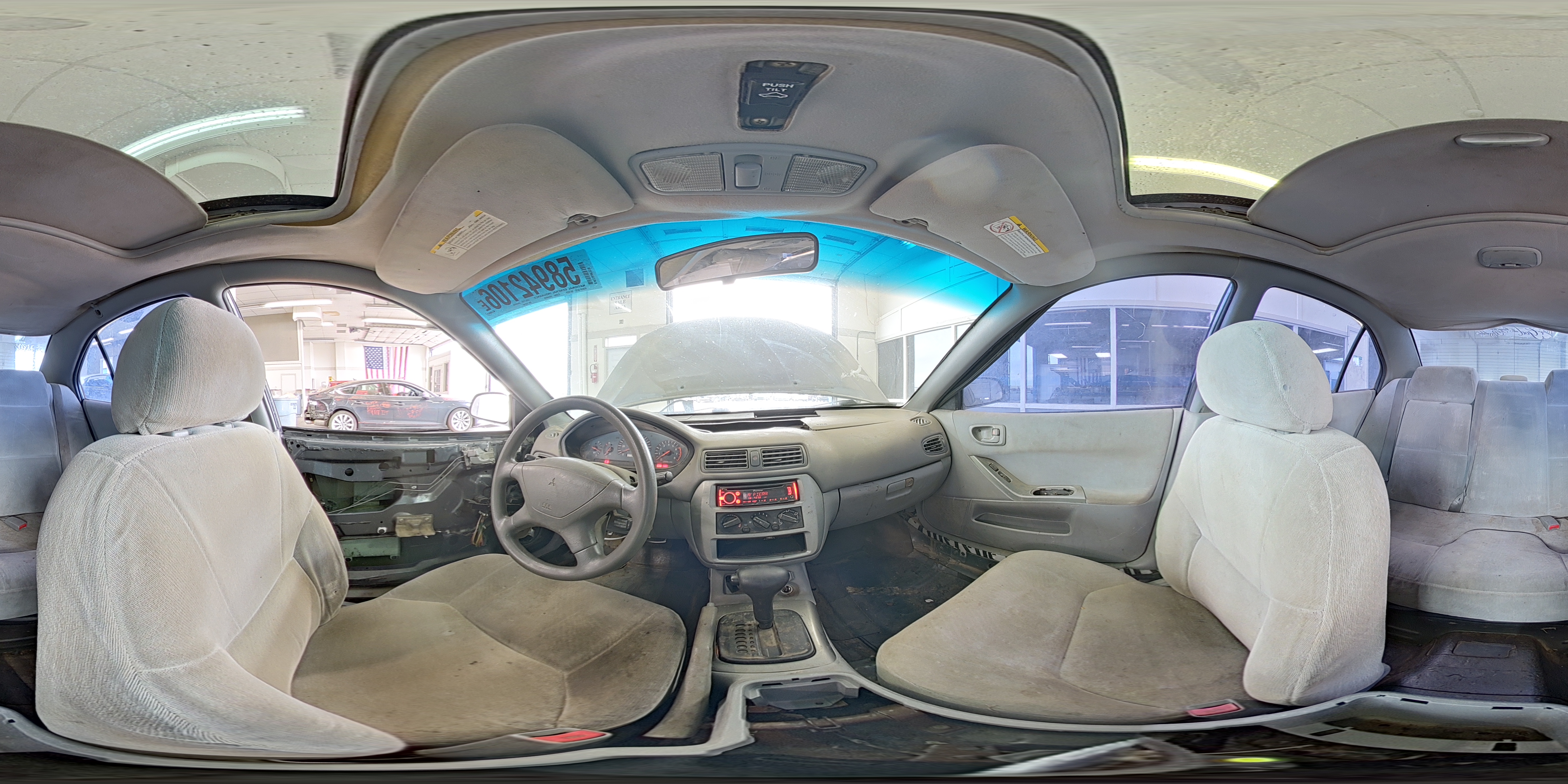 2002 Mitsubishi Galant Es Charcoal vin: 4A3AA46G22E032948