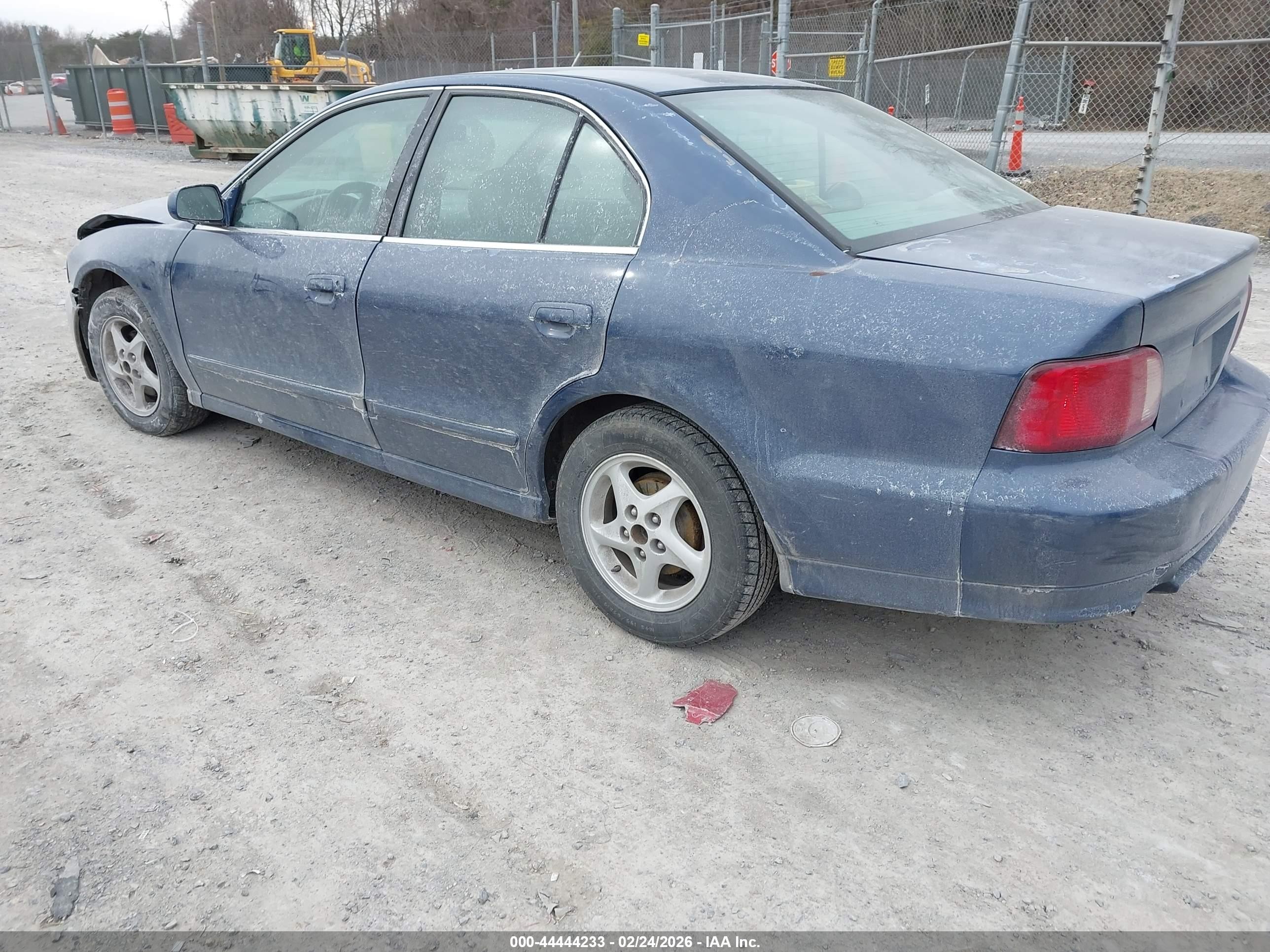 2002 Mitsubishi Galant Es/ls Blue vin: 4A3AA46G22E088274