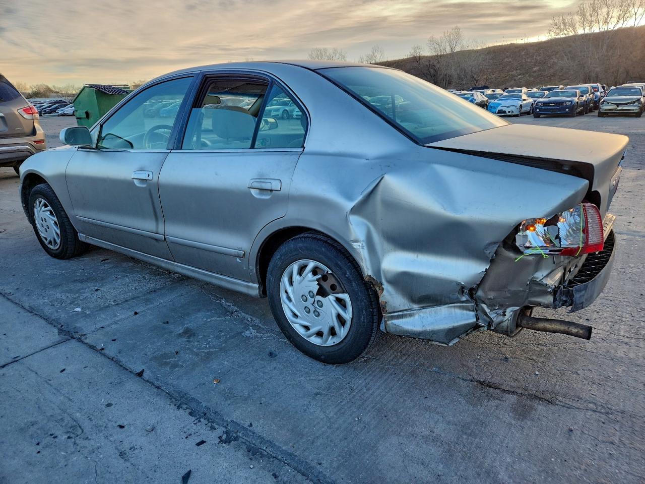 2003 Mitsubishi Galant Es Silver vin: 4A3AA46G23E115930
