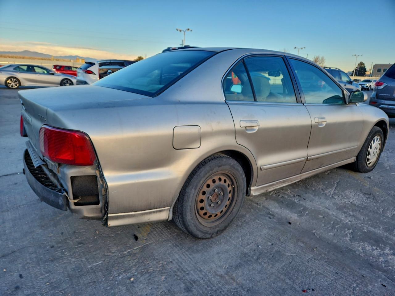 2003 Mitsubishi Galant Es Silver vin: 4A3AA46G23E115930
