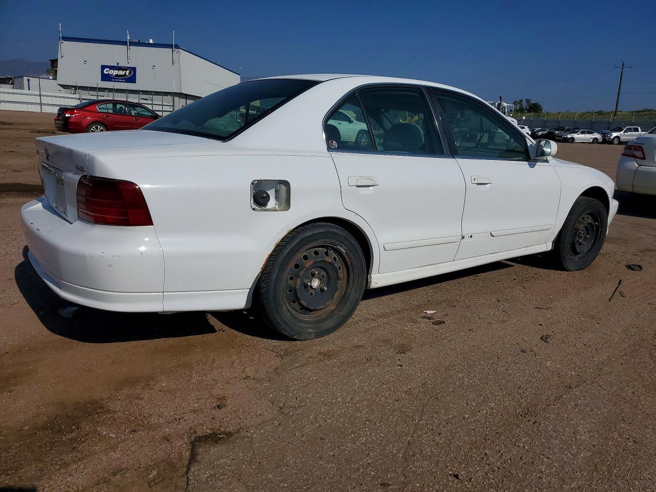 2000 Mitsubishi Galant Es White vin: 4A3AA46G2YE156369