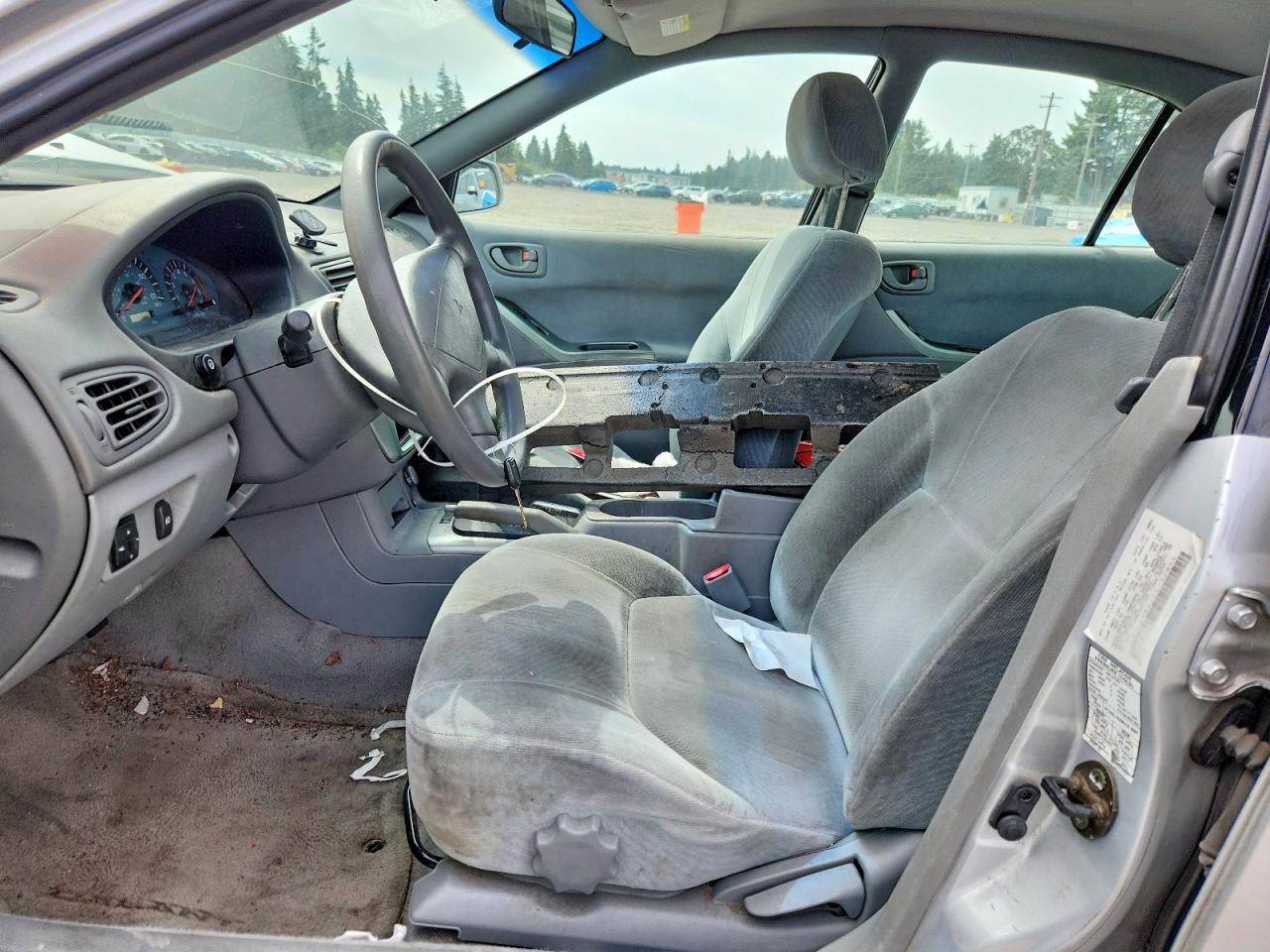 2002 Mitsubishi Galant Es Silver vin: 4A3AA46G32E162088