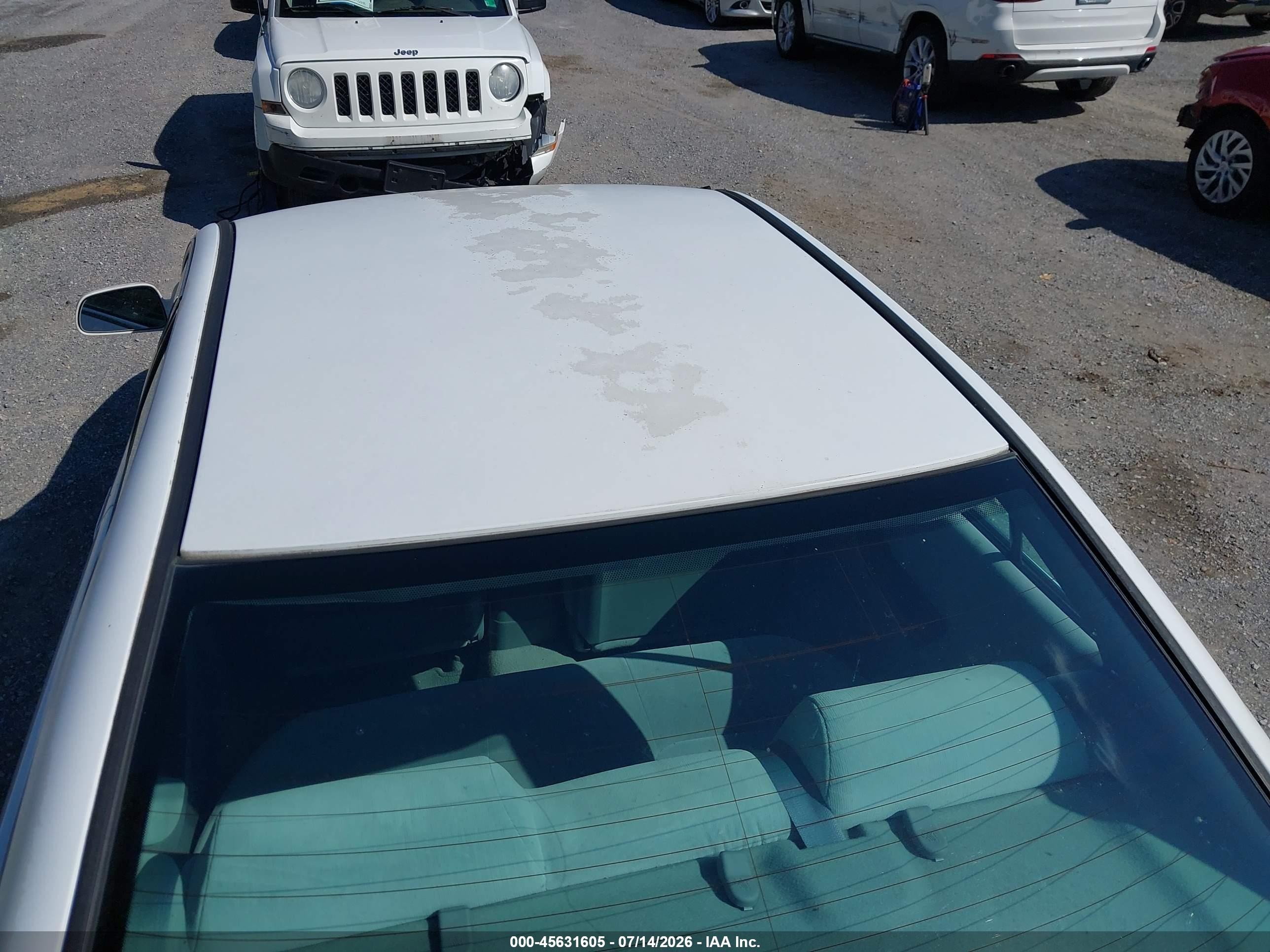 2000 Mitsubishi Galant Es White vin: 4A3AA46G3YE165775