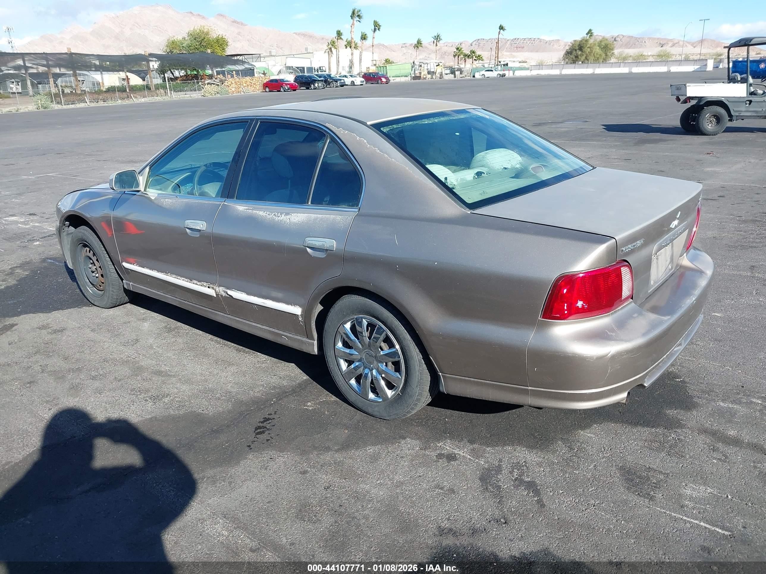2002 Mitsubishi Galant Es/ls Gold vin: 4A3AA46G42E158938