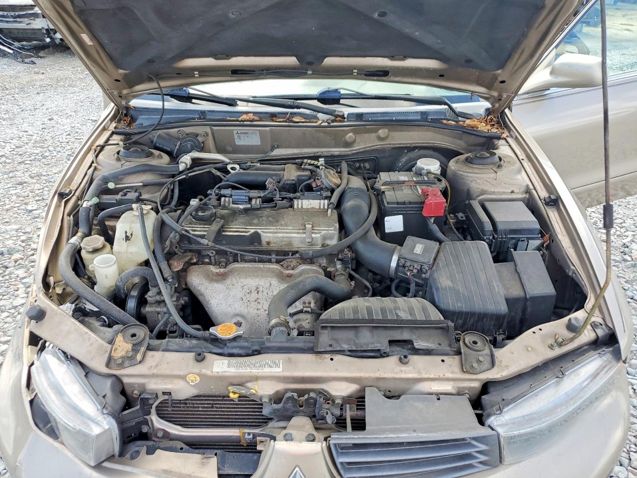 2002 Mitsubishi Galant Es Gold vin: 4A3AA46G52E133353