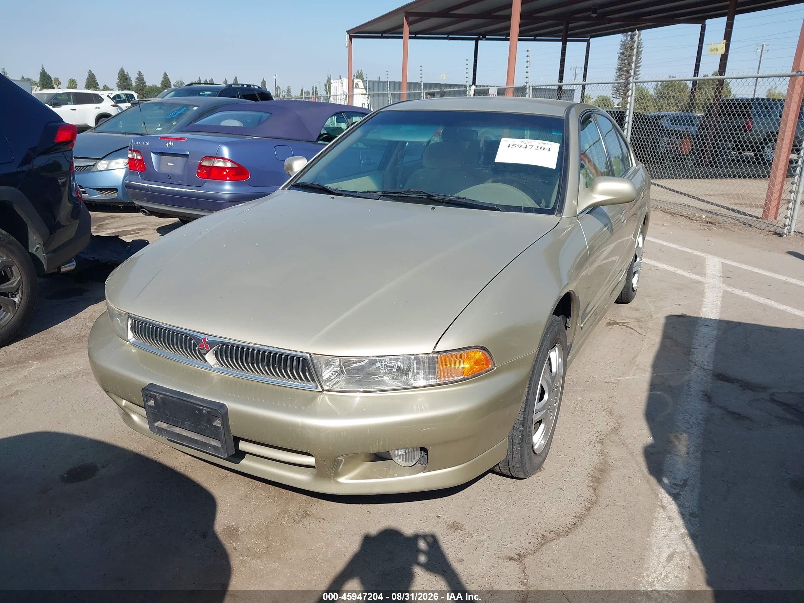 2001 Mitsubishi Galant Es Gold vin: 4A3AA46G61E154128