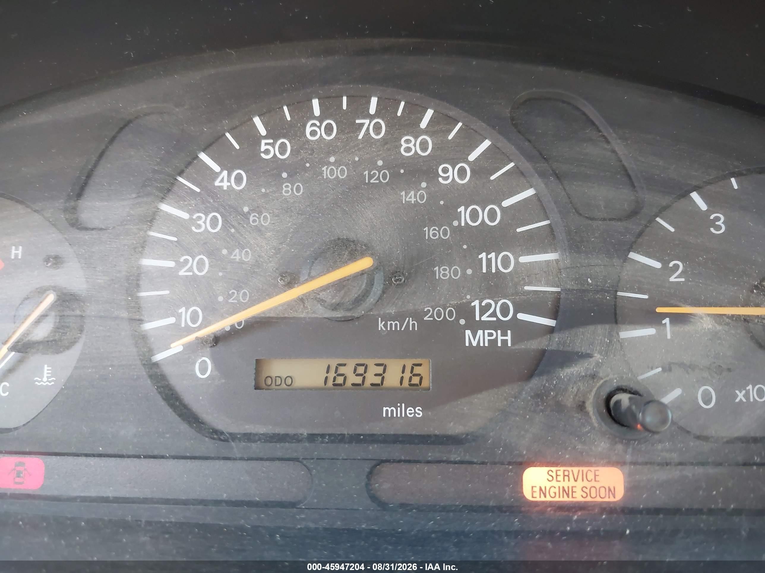 2001 Mitsubishi Galant Es Gold vin: 4A3AA46G61E154128