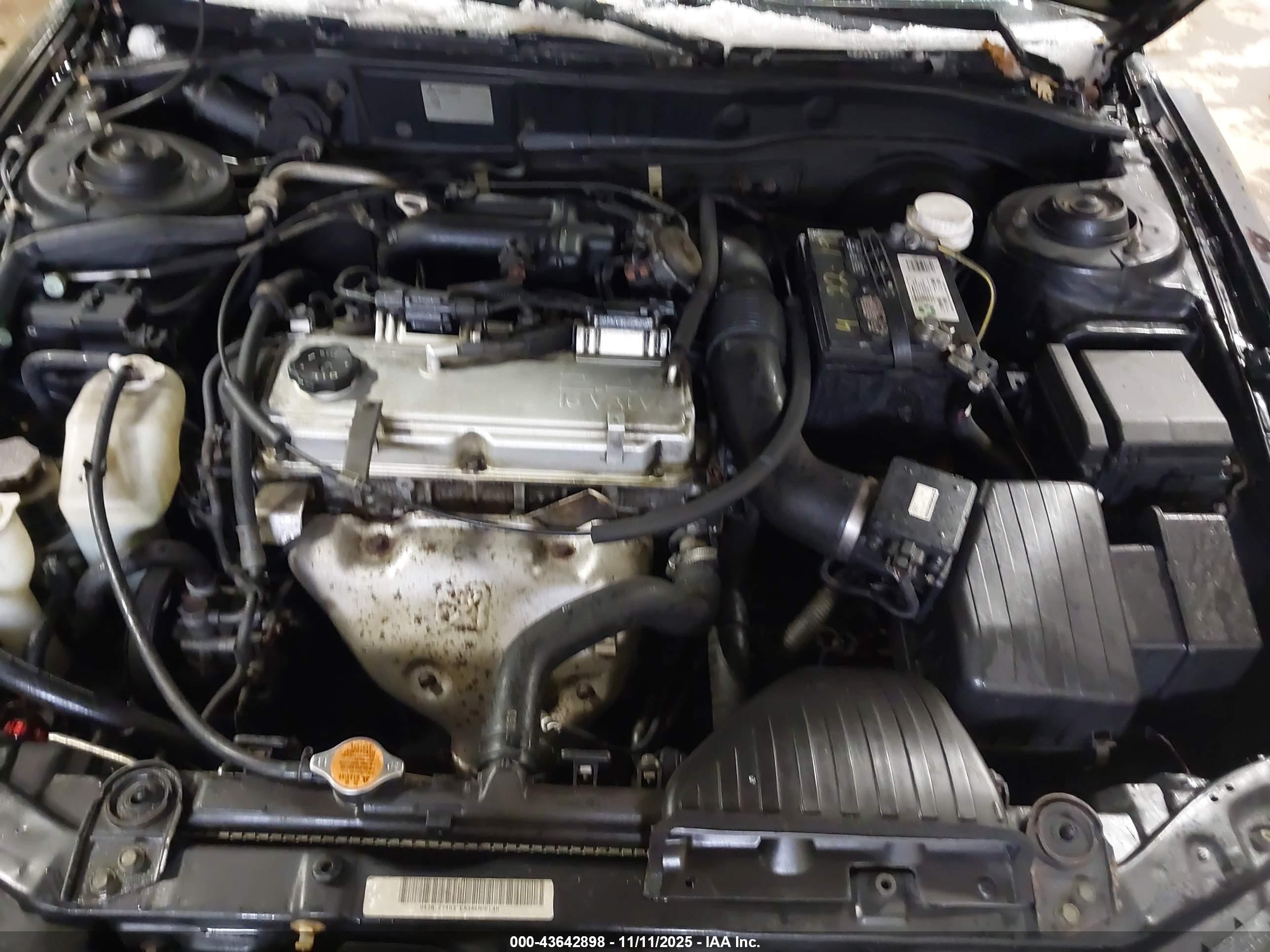 2002 Mitsubishi Galant Es/ls Black vin: 4A3AA46G62E073566