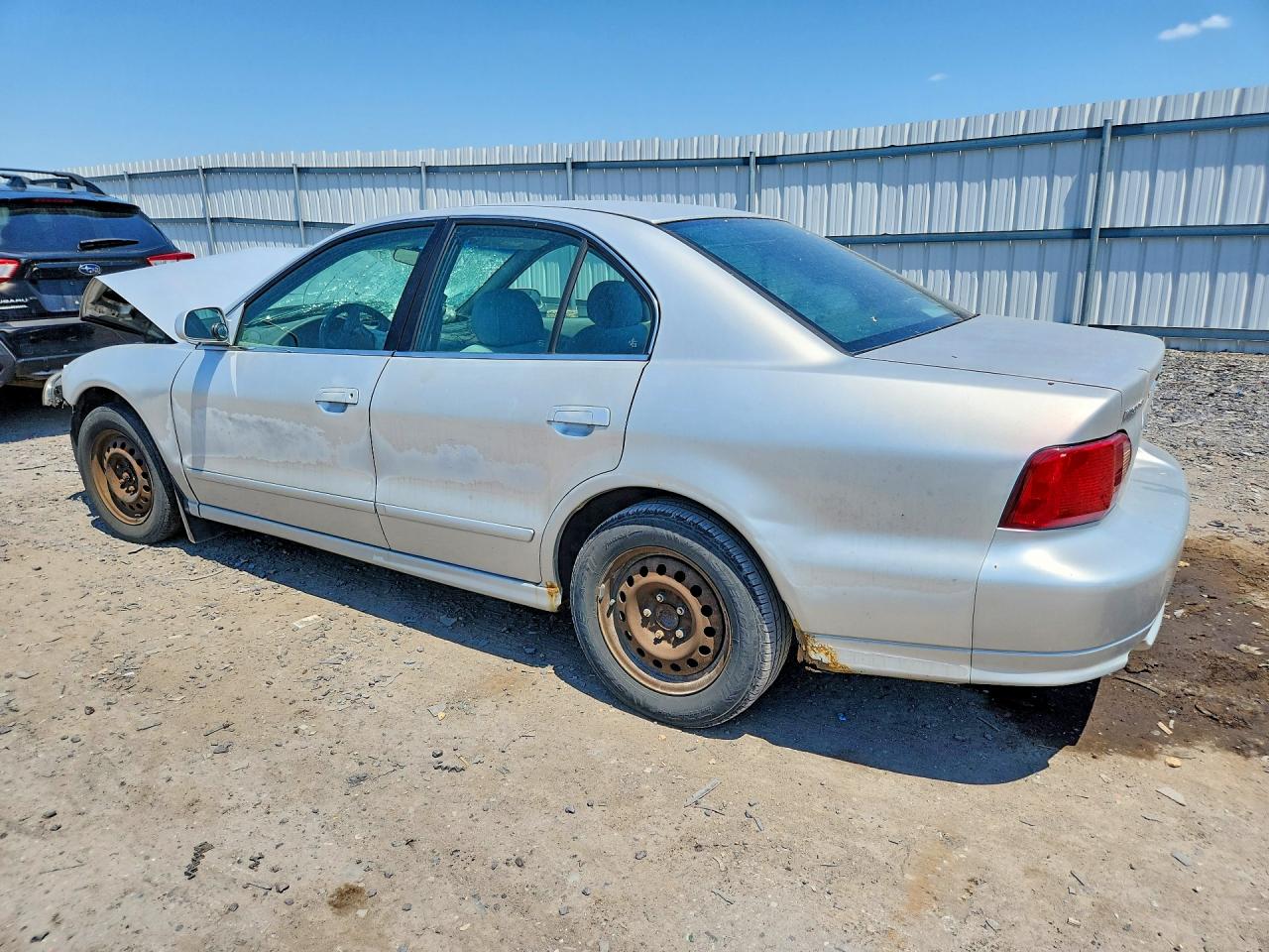 2002 Mitsubishi Galant Es Серебряный vin: 4A3AA46G72E146945