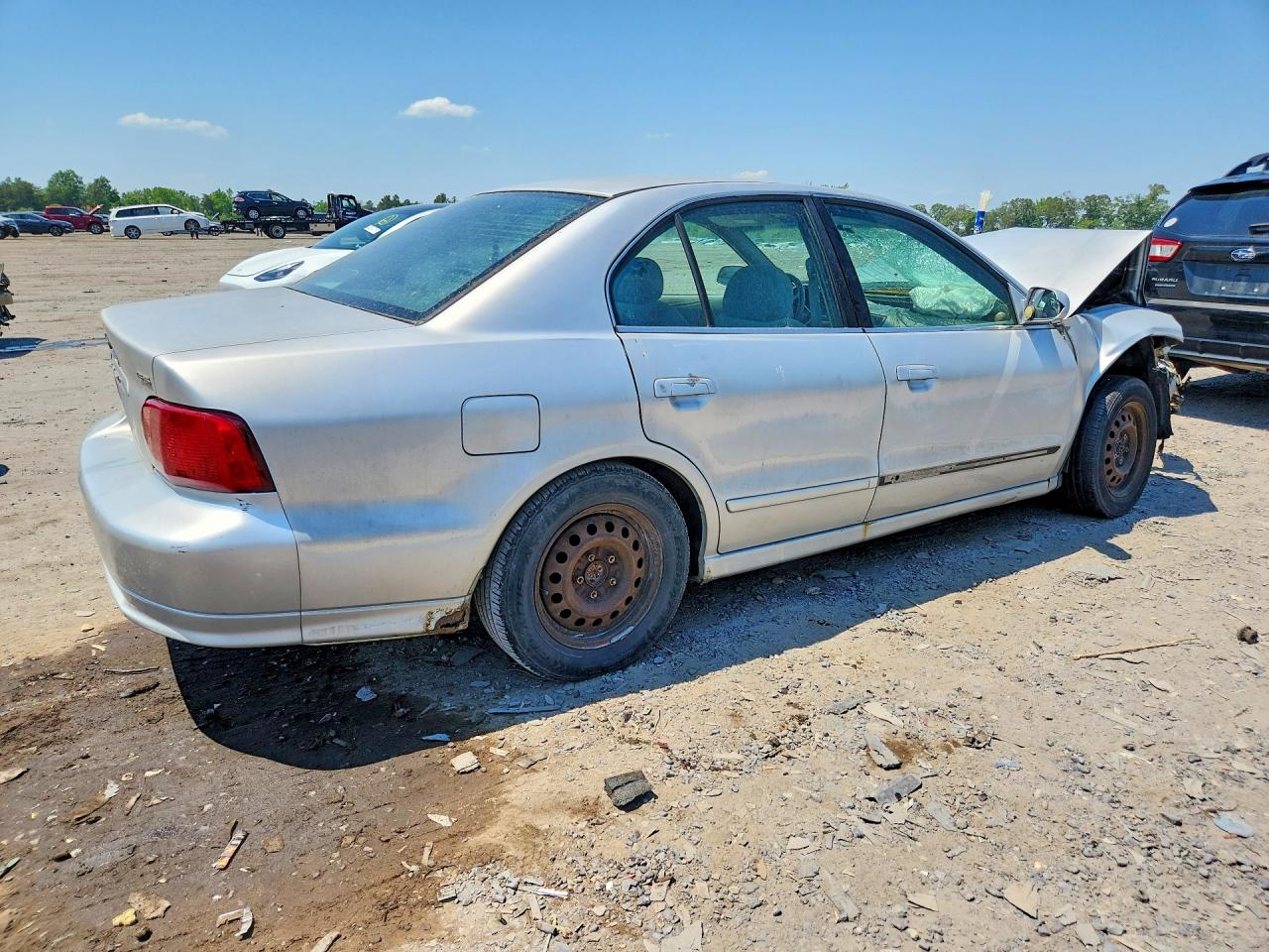 2002 Mitsubishi Galant Es Серебряный vin: 4A3AA46G72E146945