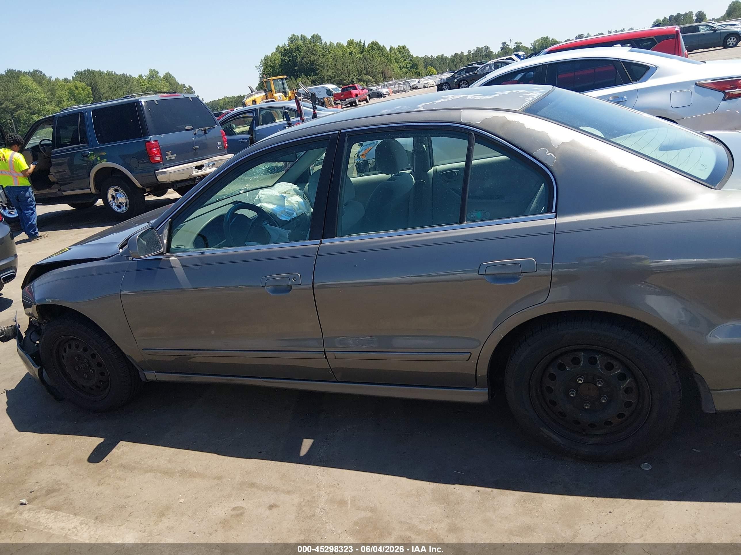 2003 Mitsubishi Galant Es/ls Gray vin: 4A3AA46G73E211892