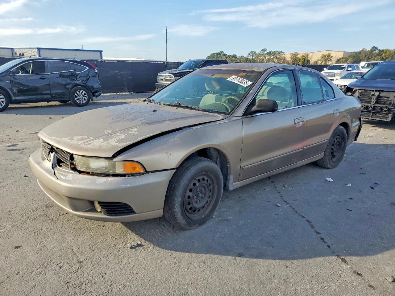 2002 Mitsubishi Galant Es Золотой vin: 4A3AA46G82E021307