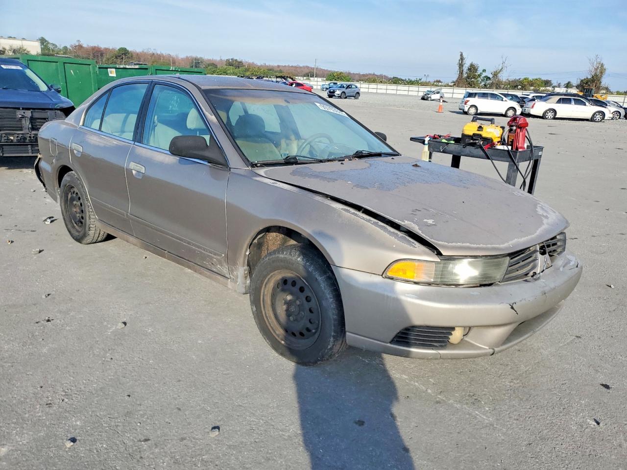 2002 Mitsubishi Galant Es Золотой vin: 4A3AA46G82E021307
