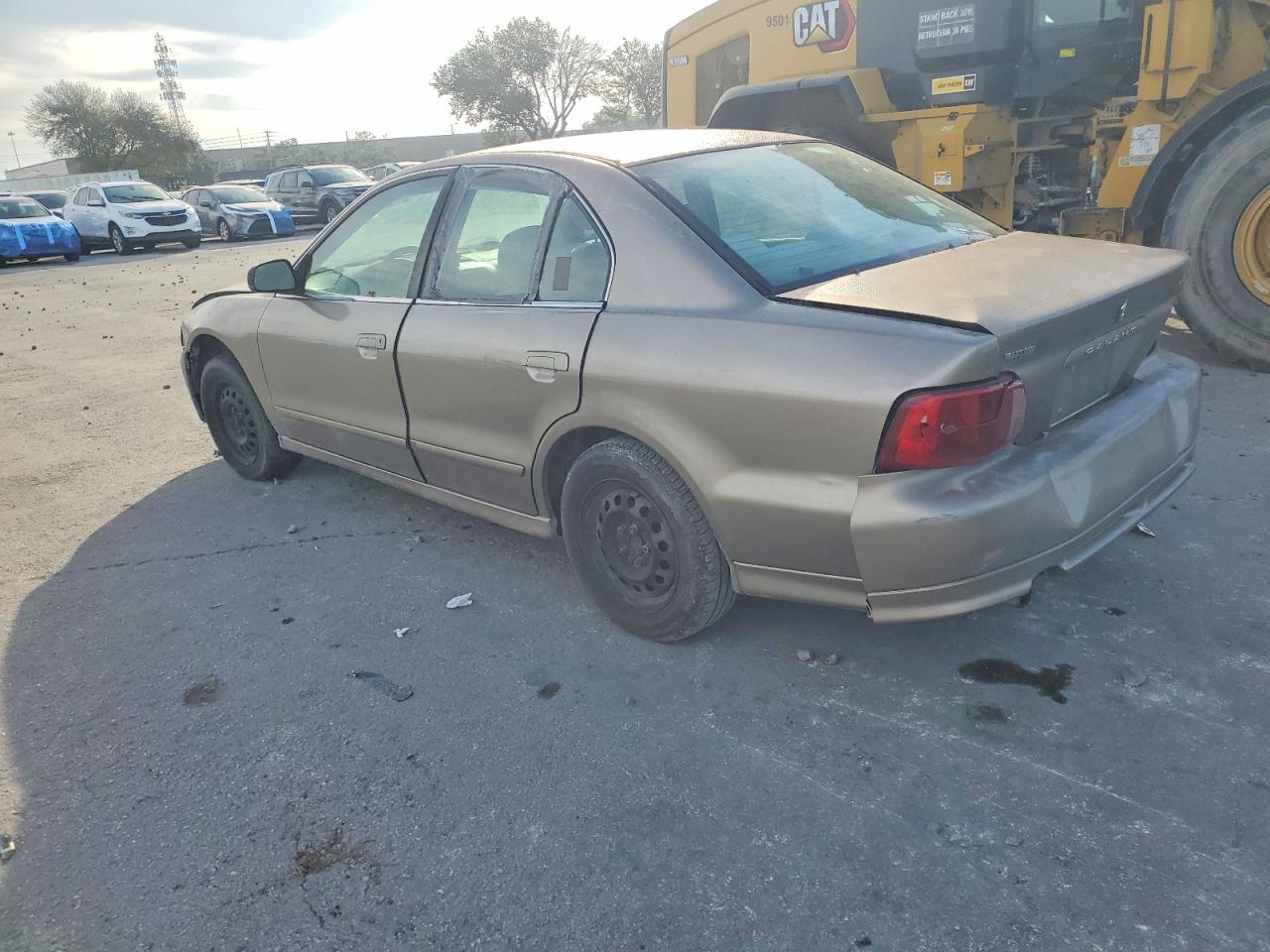 2002 Mitsubishi Galant Es Золотой vin: 4A3AA46G82E021307