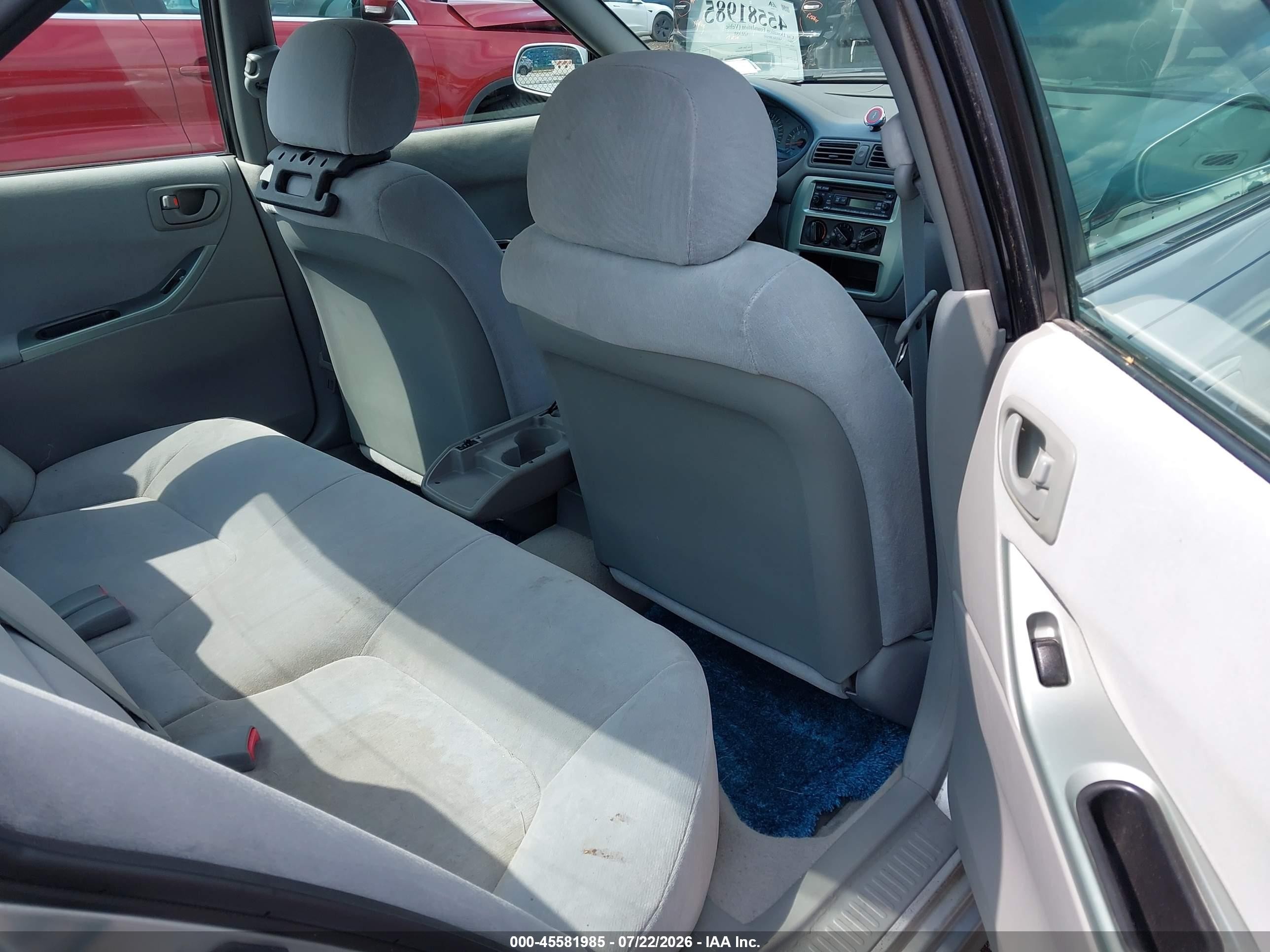 2003 Mitsubishi Galant Es/ls Silver vin: 4A3AA46G83E185822