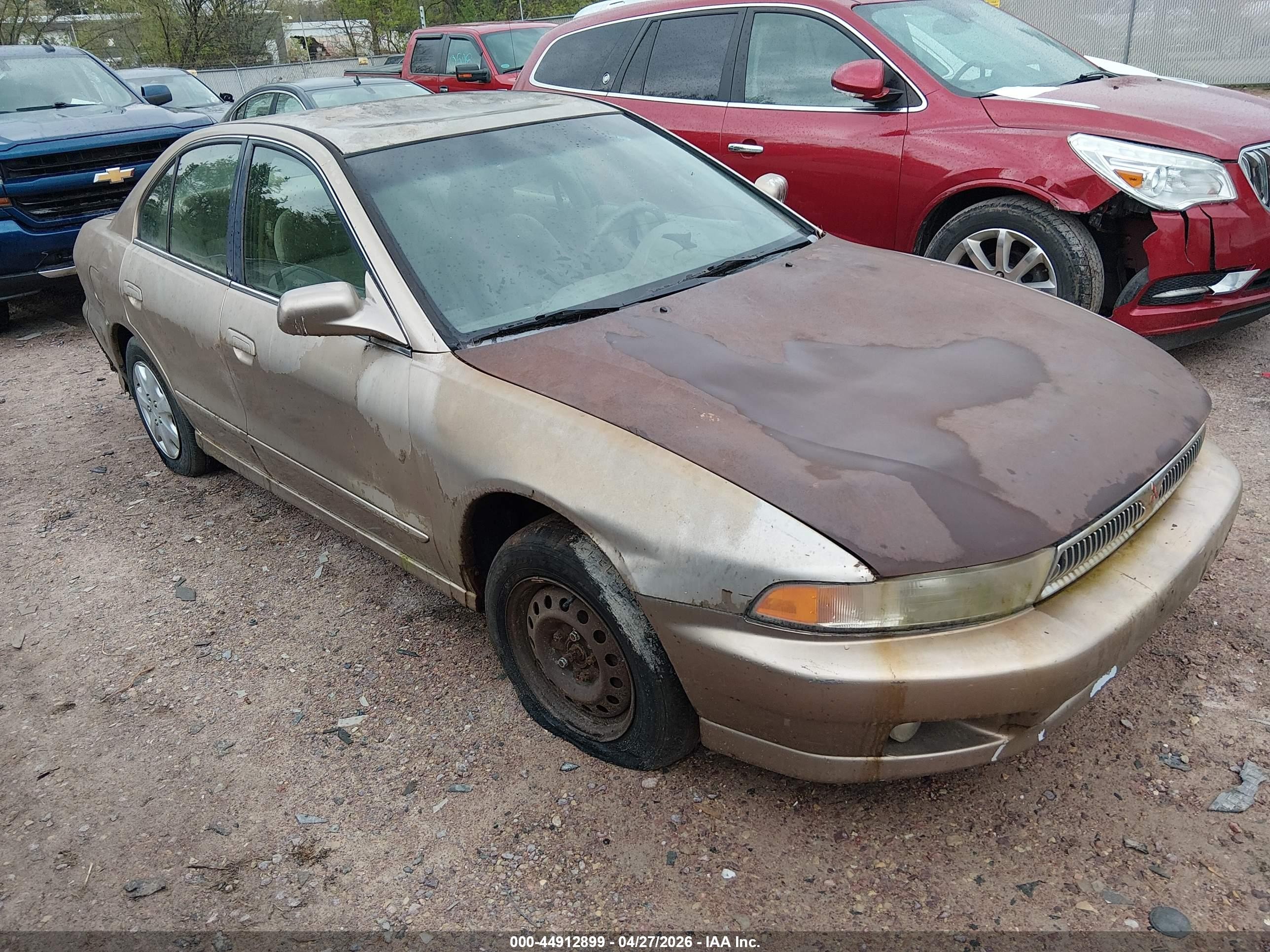 2002 Mitsubishi Galant Es/ls Gold vin: 4A3AA46G92E109993