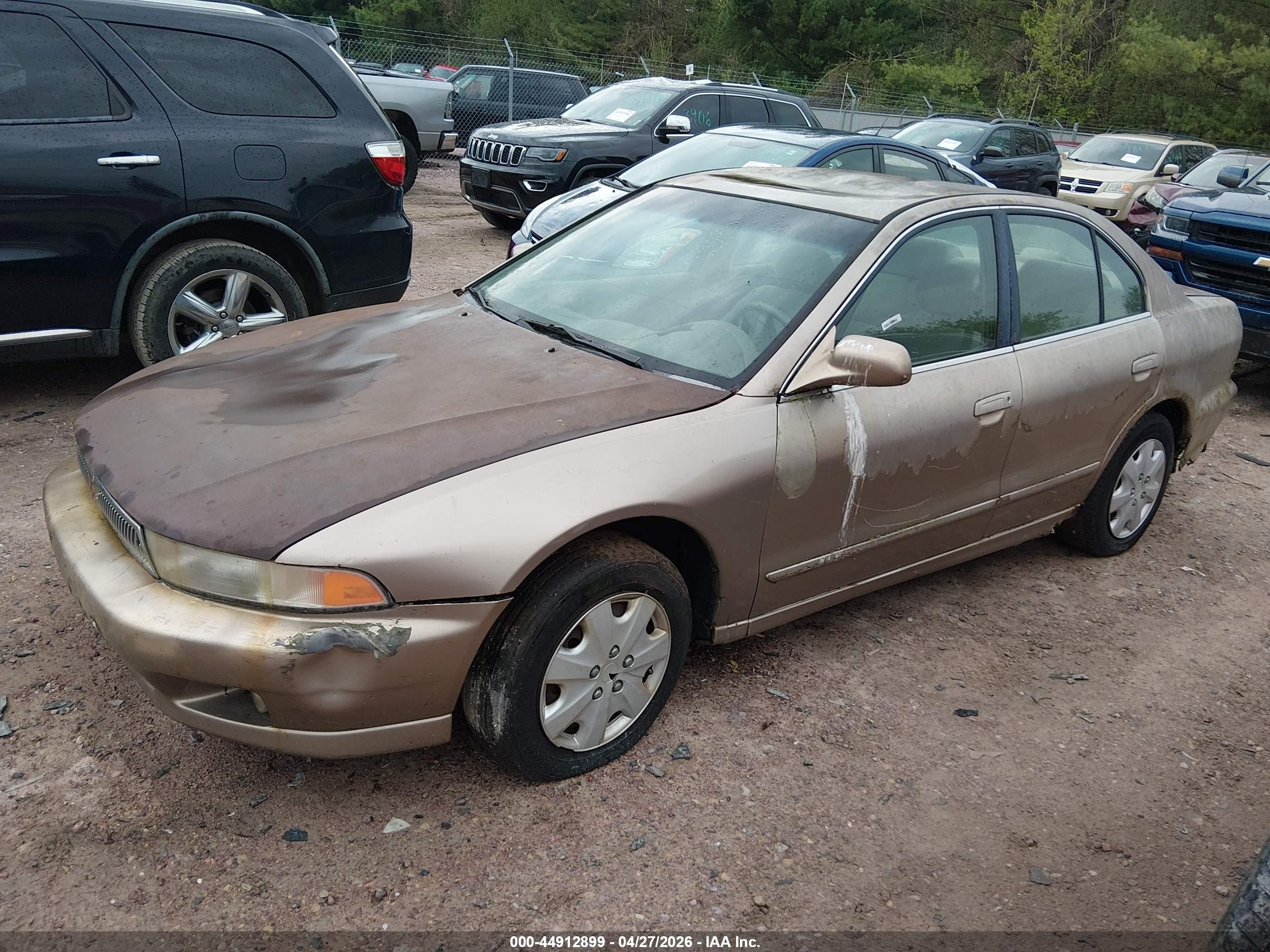 2002 Mitsubishi Galant Es/ls Gold vin: 4A3AA46G92E109993