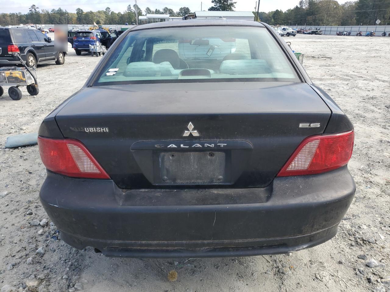 2002 Mitsubishi Galant Es Black vin: 4A3AA46GX2E060271