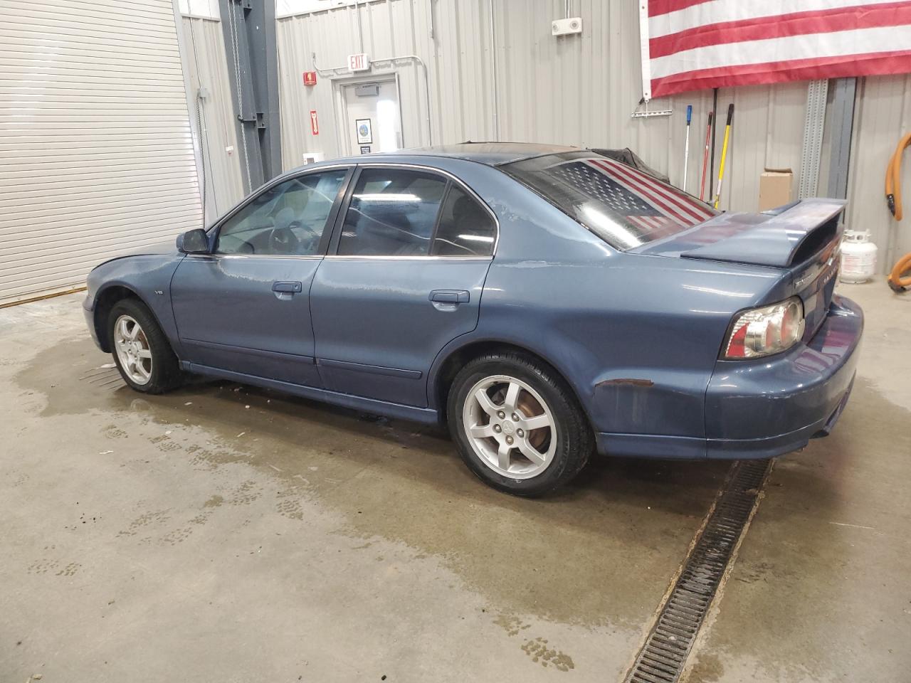 2002 Mitsubishi Galant Es Blue vin: 4A3AA46H02E158671
