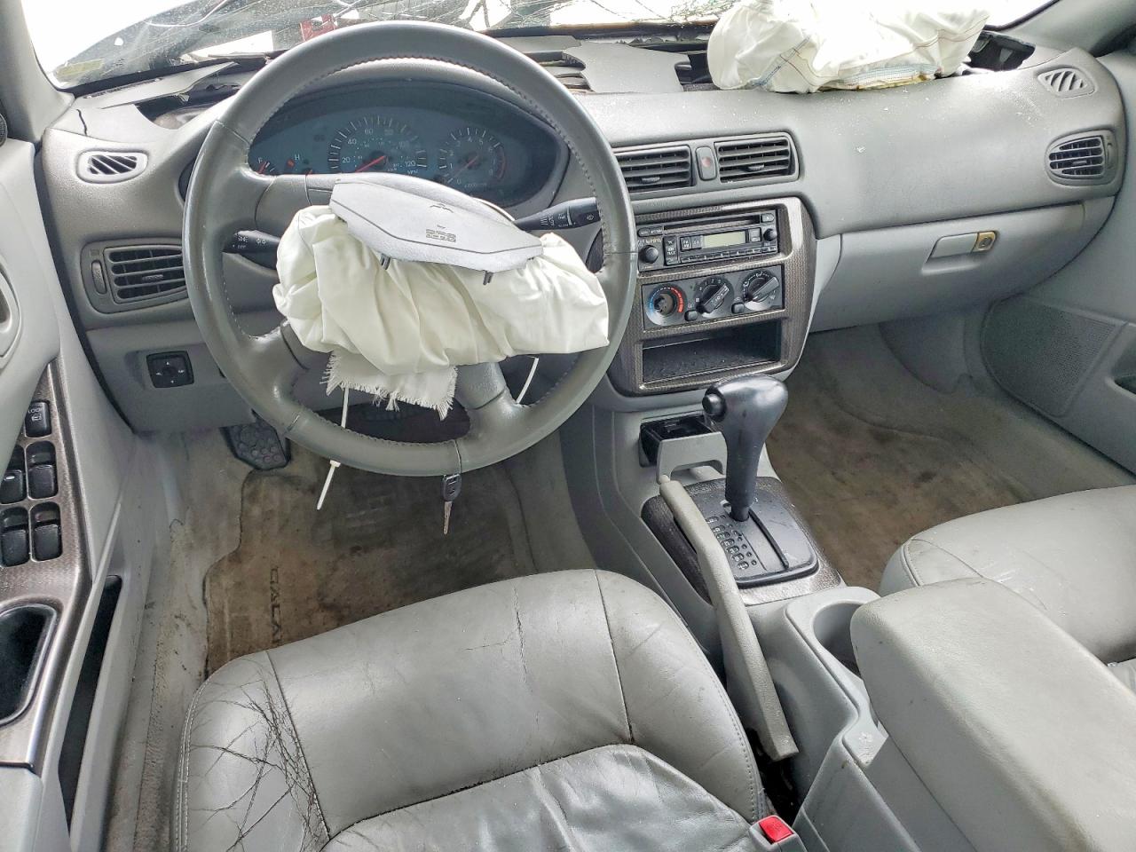 2002 Mitsubishi Galant Es Silver vin: 4A3AA46H32E156624