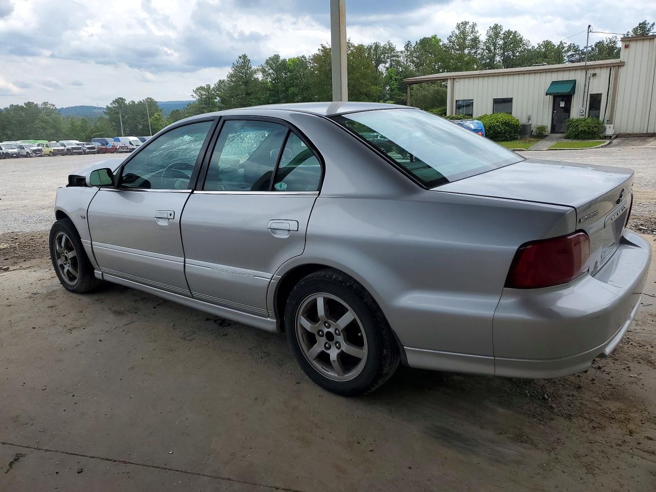 2002 Mitsubishi Galant Es Silver vin: 4A3AA46H32E156624