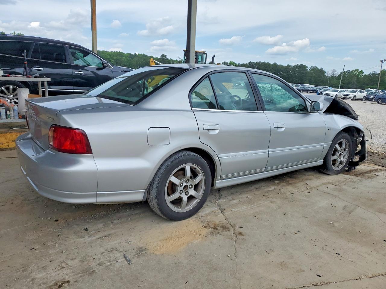 2002 Mitsubishi Galant Es Silver vin: 4A3AA46H32E156624