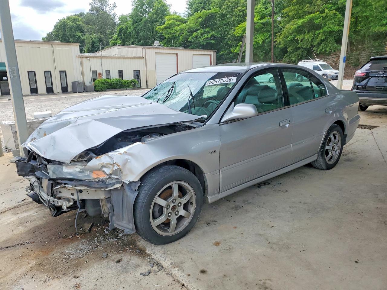 2002 Mitsubishi Galant Es Silver vin: 4A3AA46H32E156624