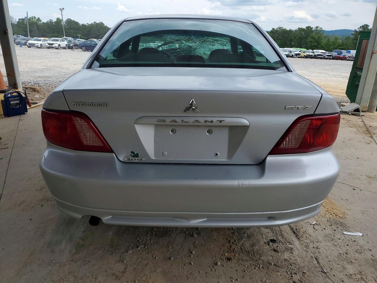 2002 Mitsubishi Galant Es Silver vin: 4A3AA46H32E156624