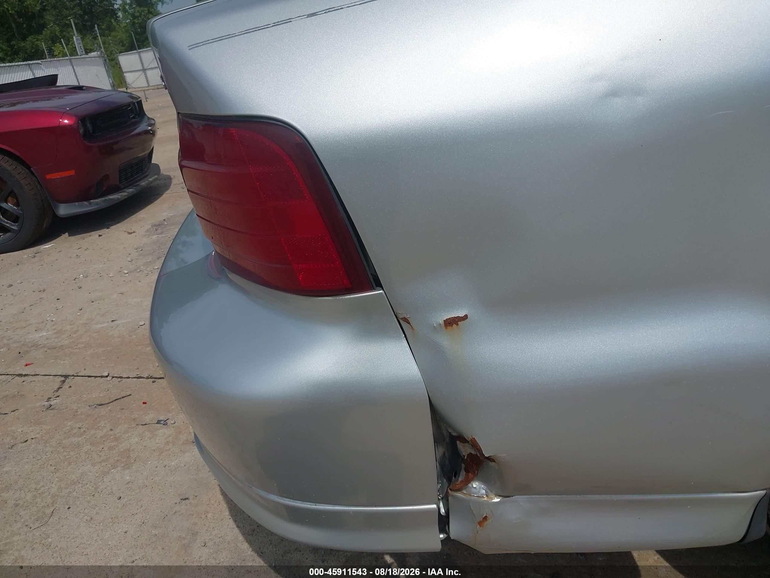 2001 Mitsubishi Galant Es V6/gtz Silver vin: 4A3AA46H41E084170