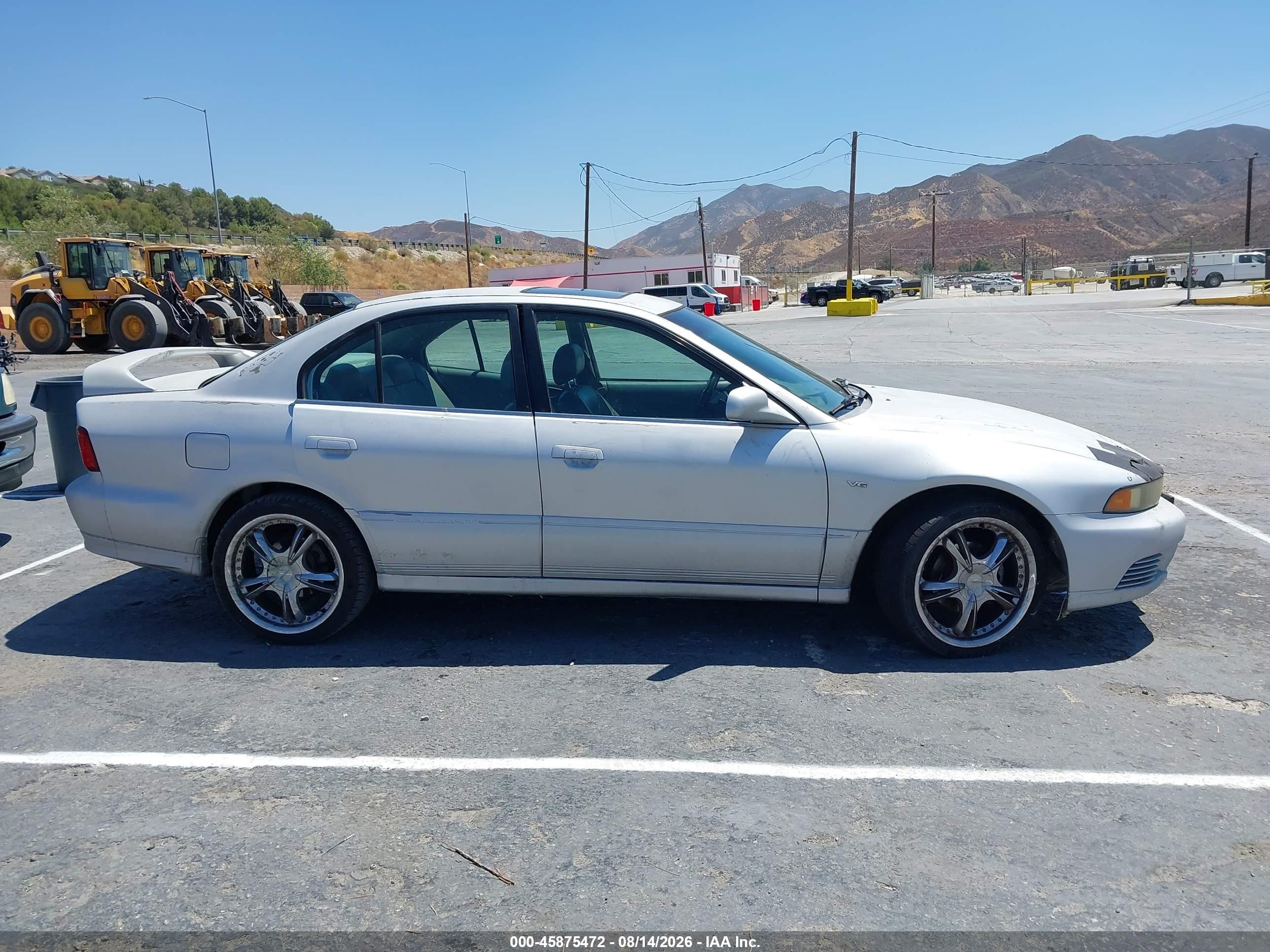 2003 Mitsubishi Galant Es V6/gtz/ls V6 Silver vin: 4A3AA46H93E128165