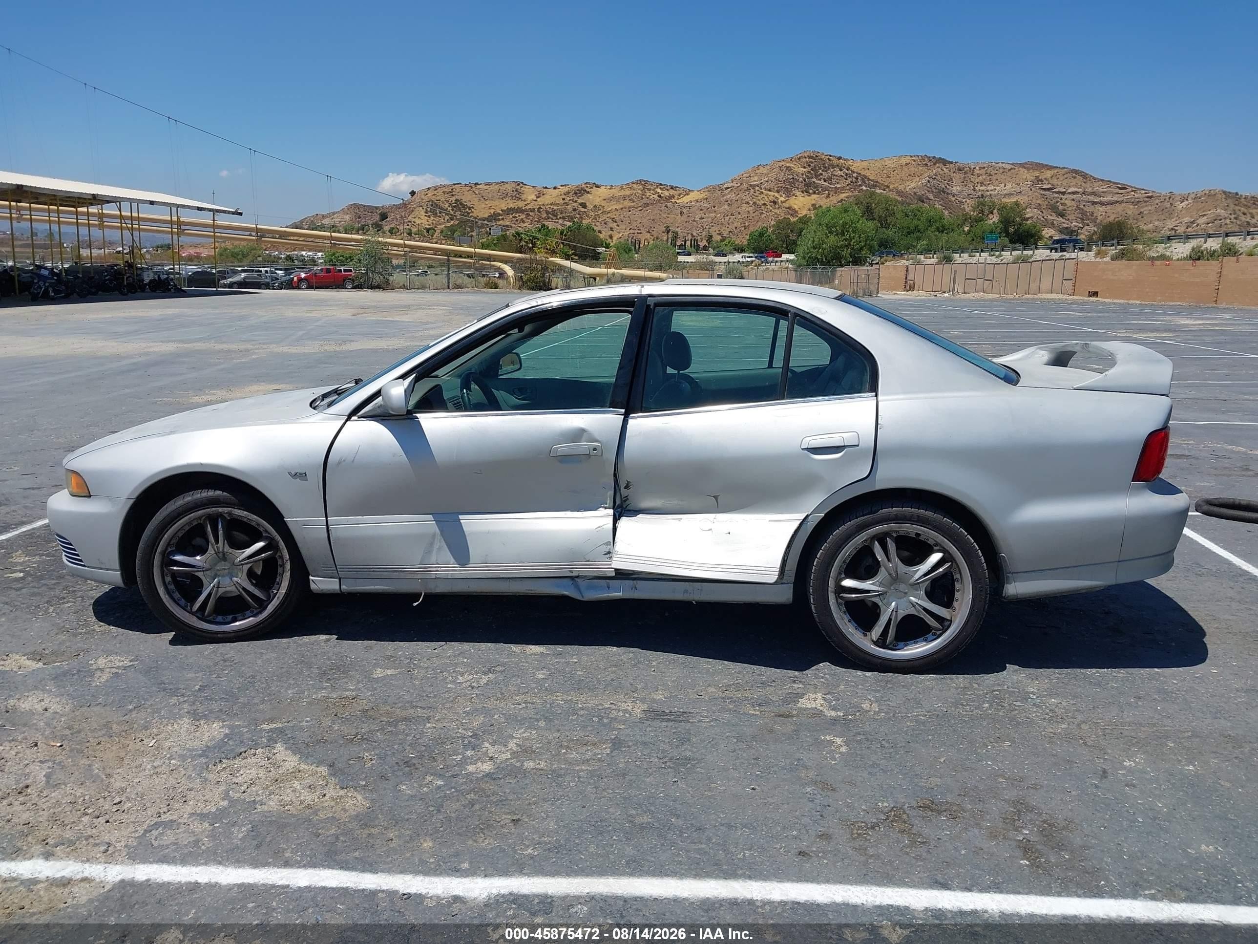 2003 Mitsubishi Galant Es V6/gtz/ls V6 Silver vin: 4A3AA46H93E128165