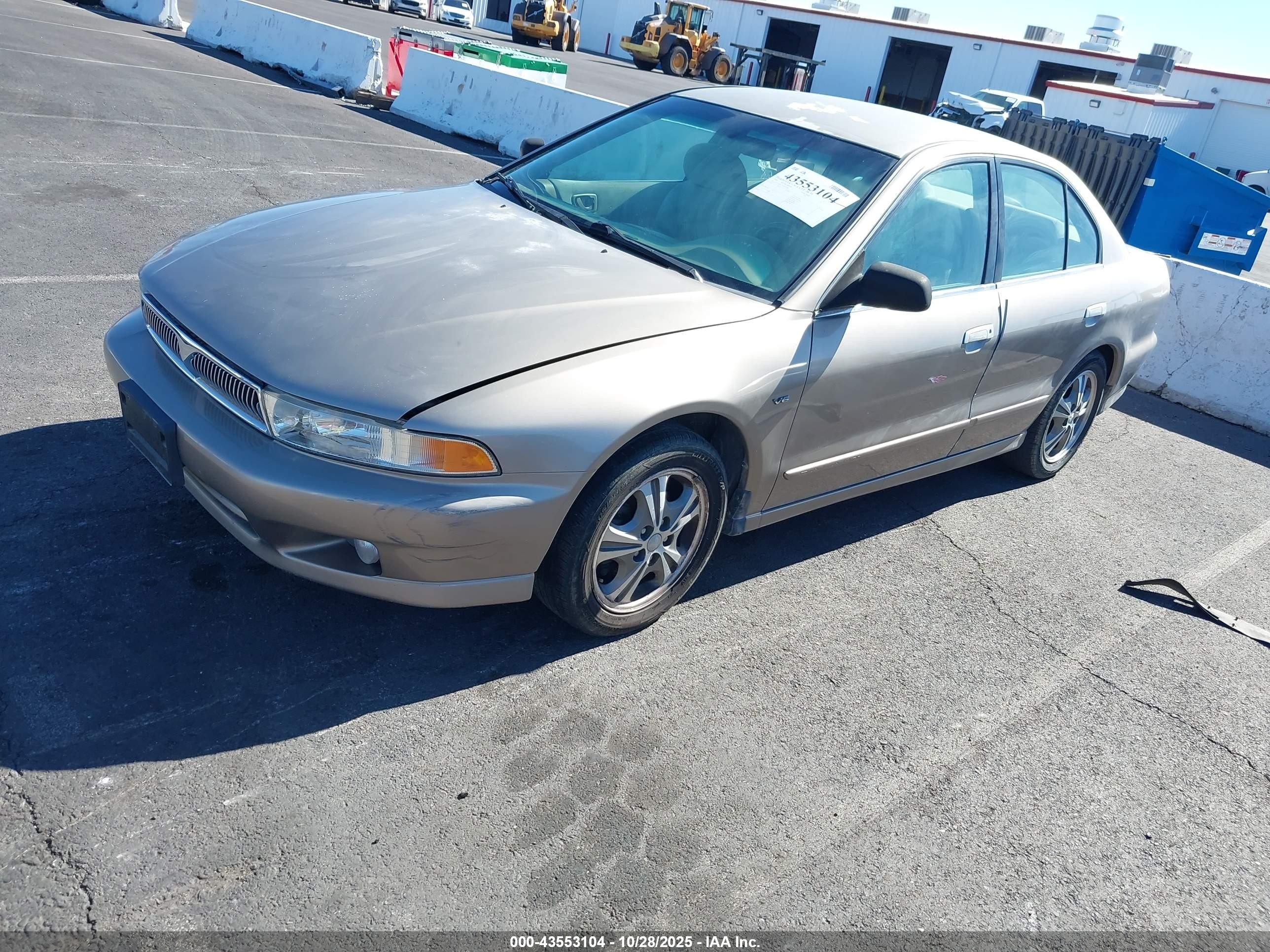 1999 Mitsubishi Galant Es V6/gtz Gold vin: 4A3AA46L7XE029256