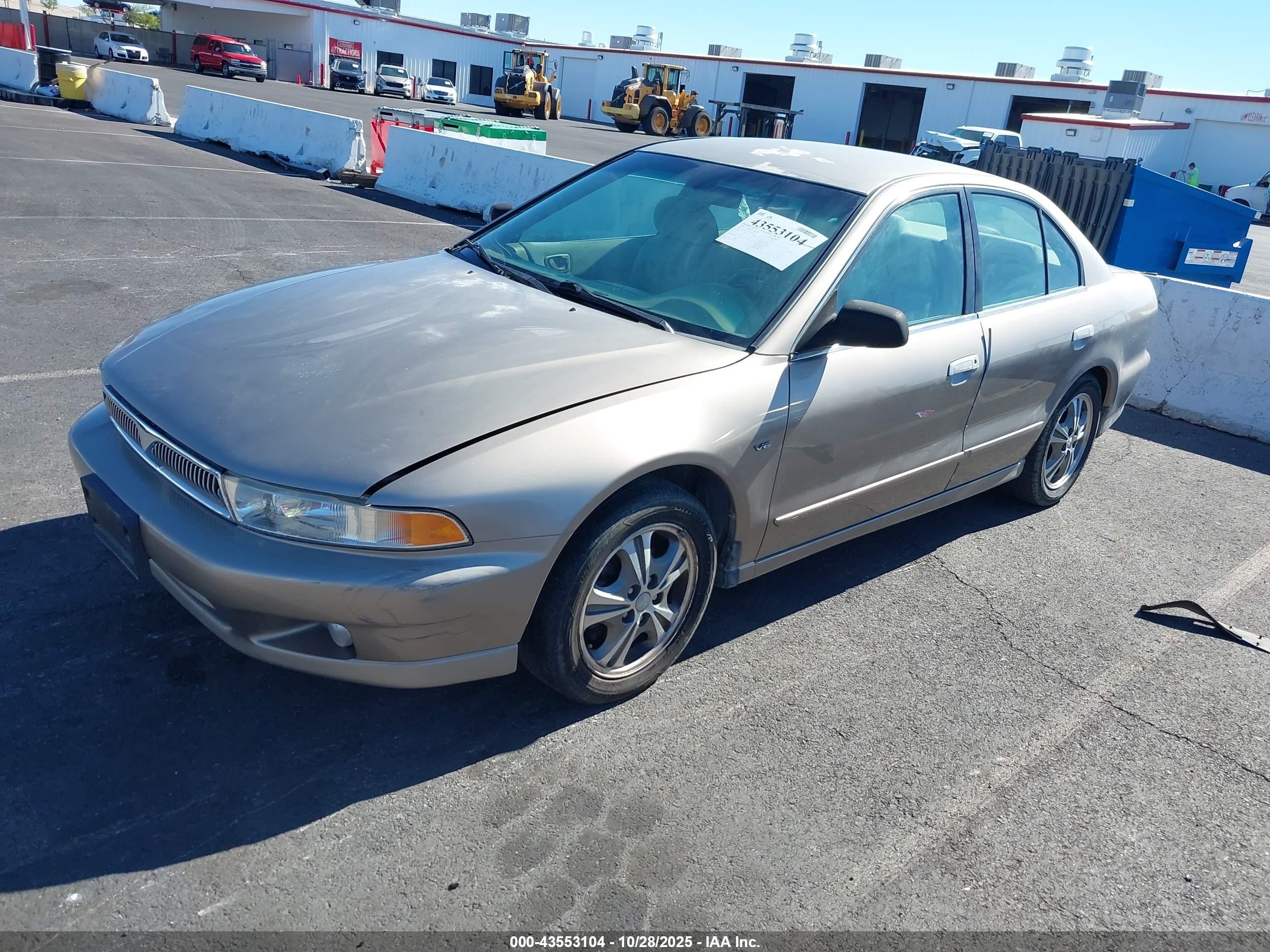 1999 Mitsubishi Galant Es V6/gtz Gold vin: 4A3AA46L7XE029256