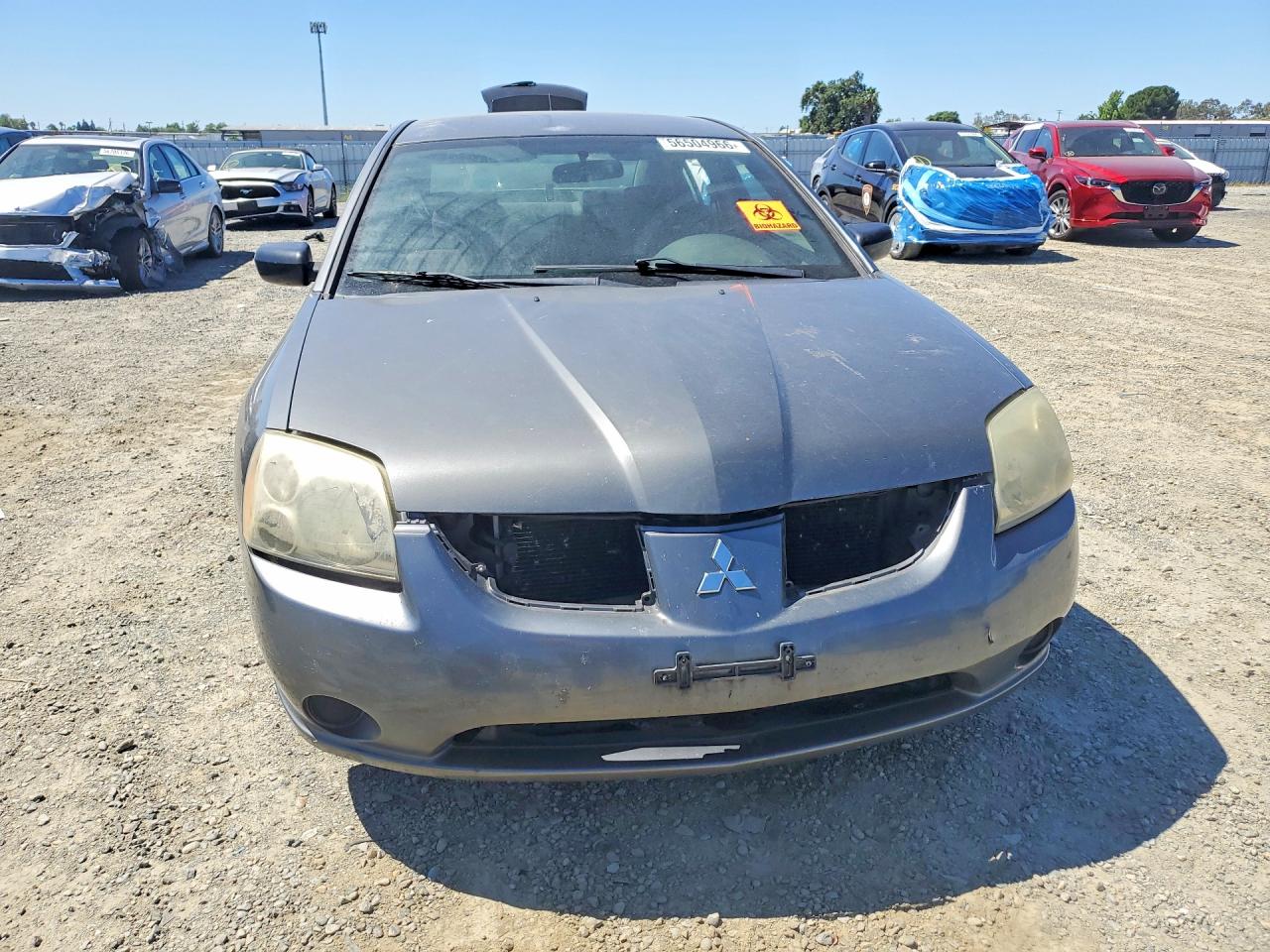 2005 Mitsubishi Galant De Gray vin: 4A3AB26F35E037007