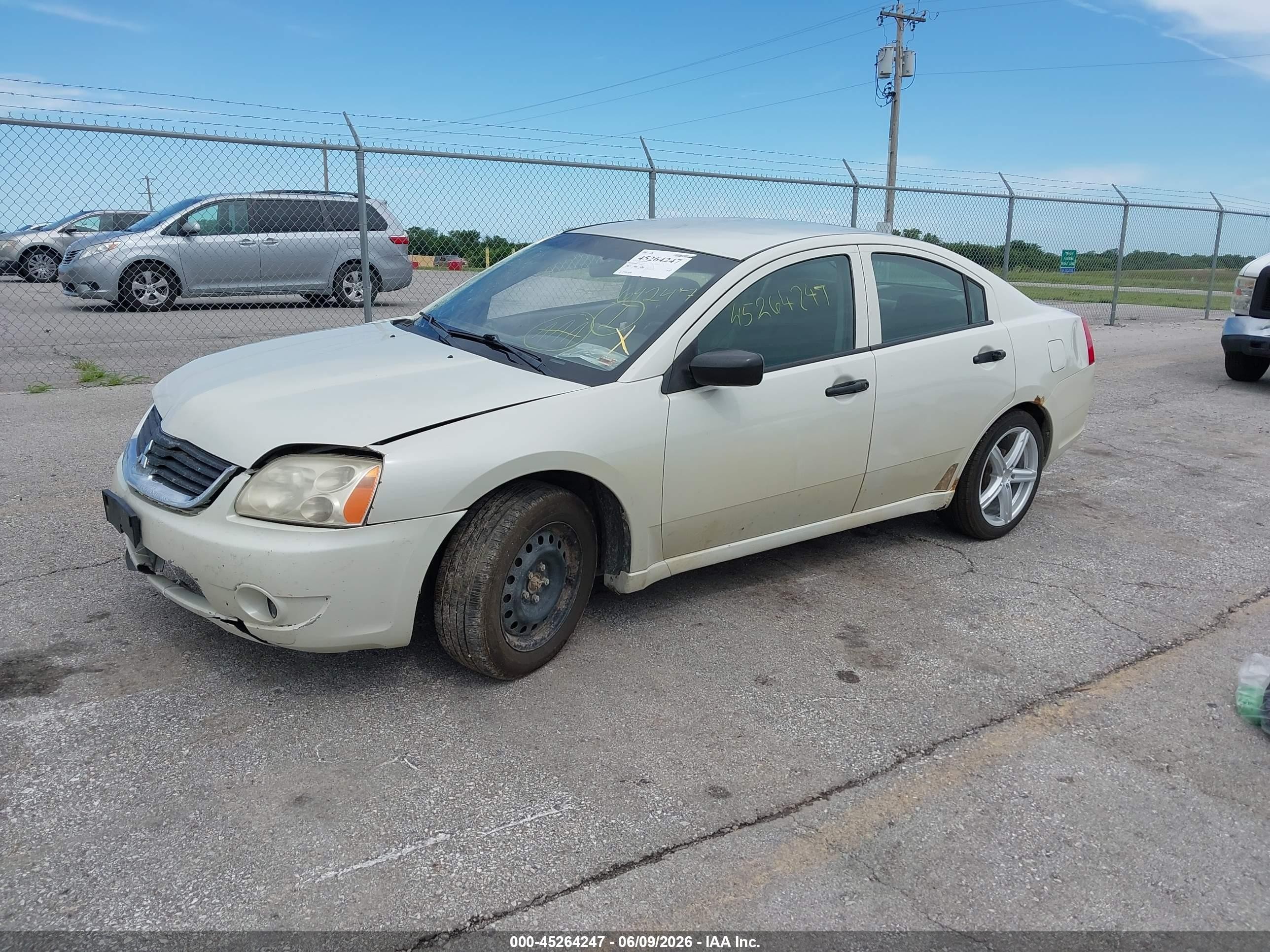 2007 Mitsubishi Galant De Tan vin: 4A3AB26FX7E034074