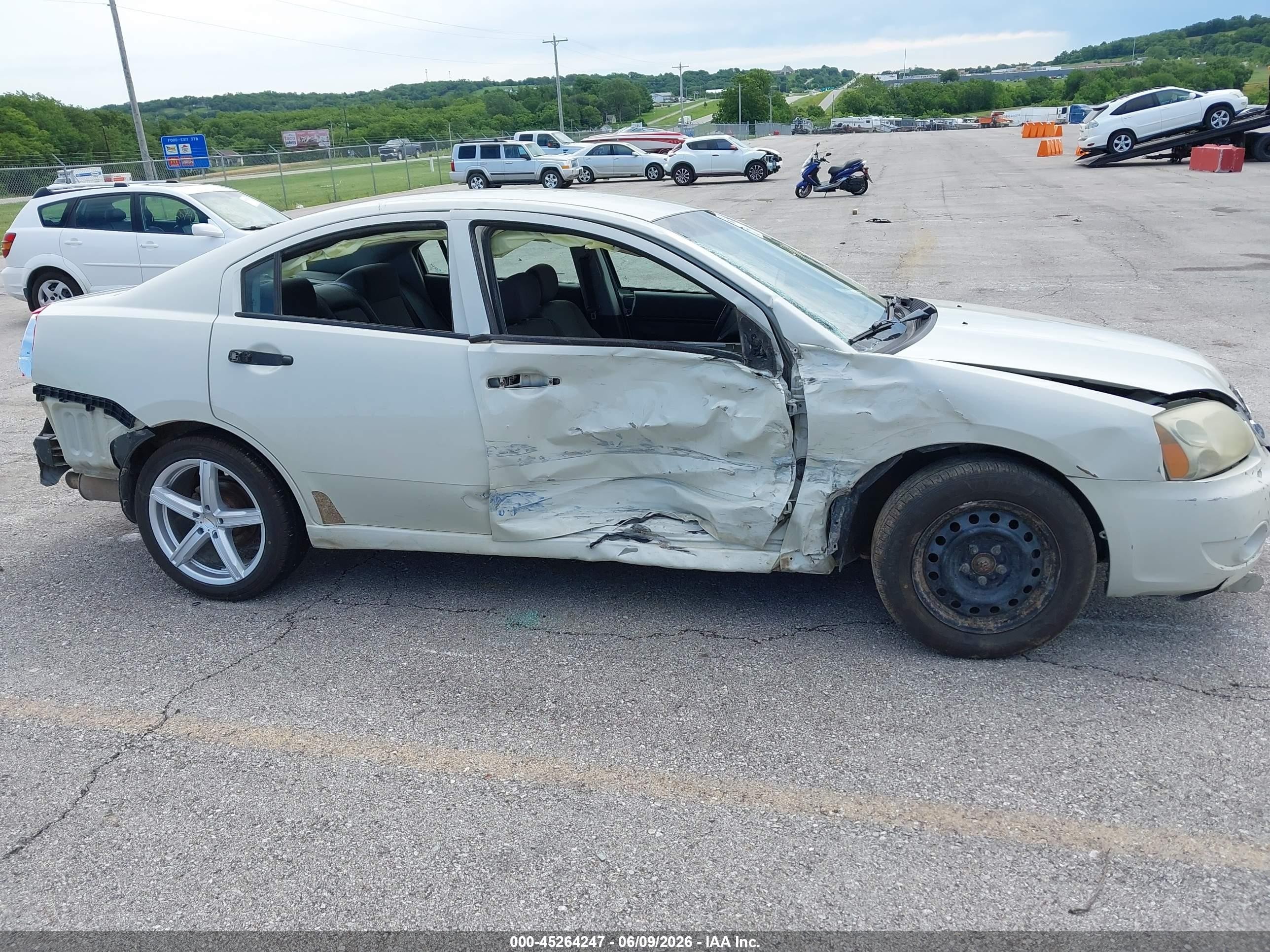 2007 Mitsubishi Galant De Tan vin: 4A3AB26FX7E034074