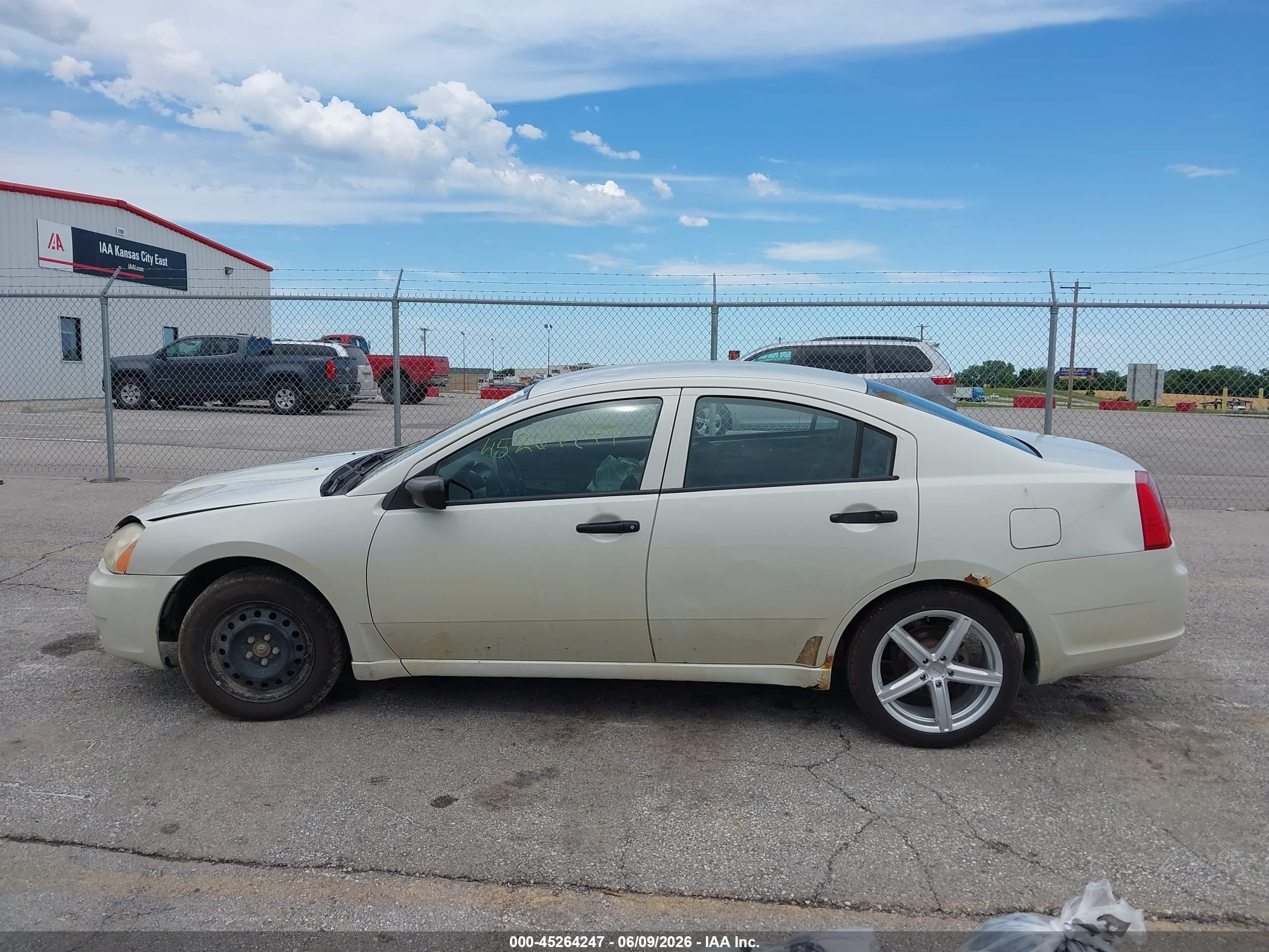 2007 Mitsubishi Galant De Tan vin: 4A3AB26FX7E034074