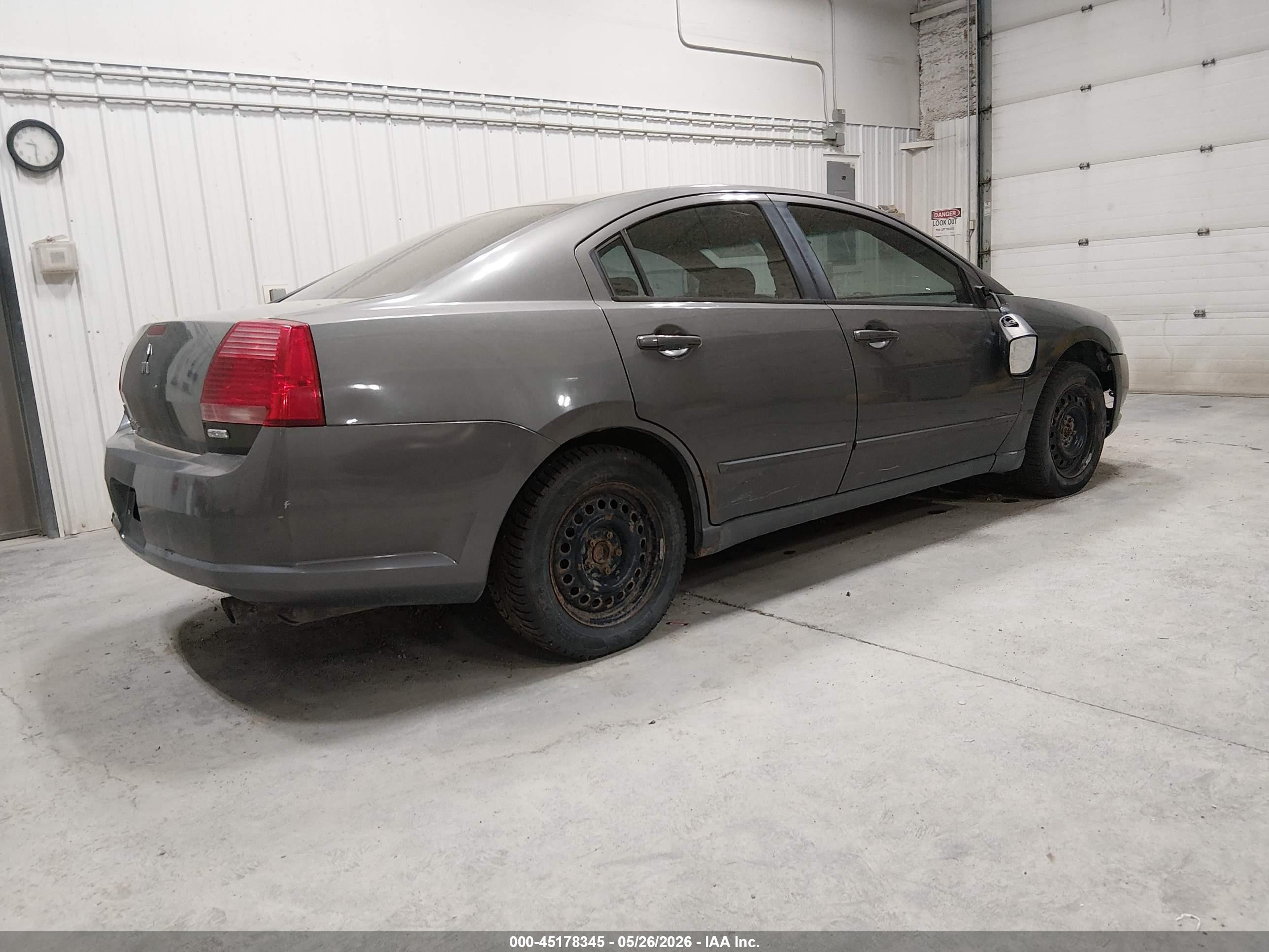 2004 Mitsubishi Galant Es Gray vin: 4A3AB36F04E105543