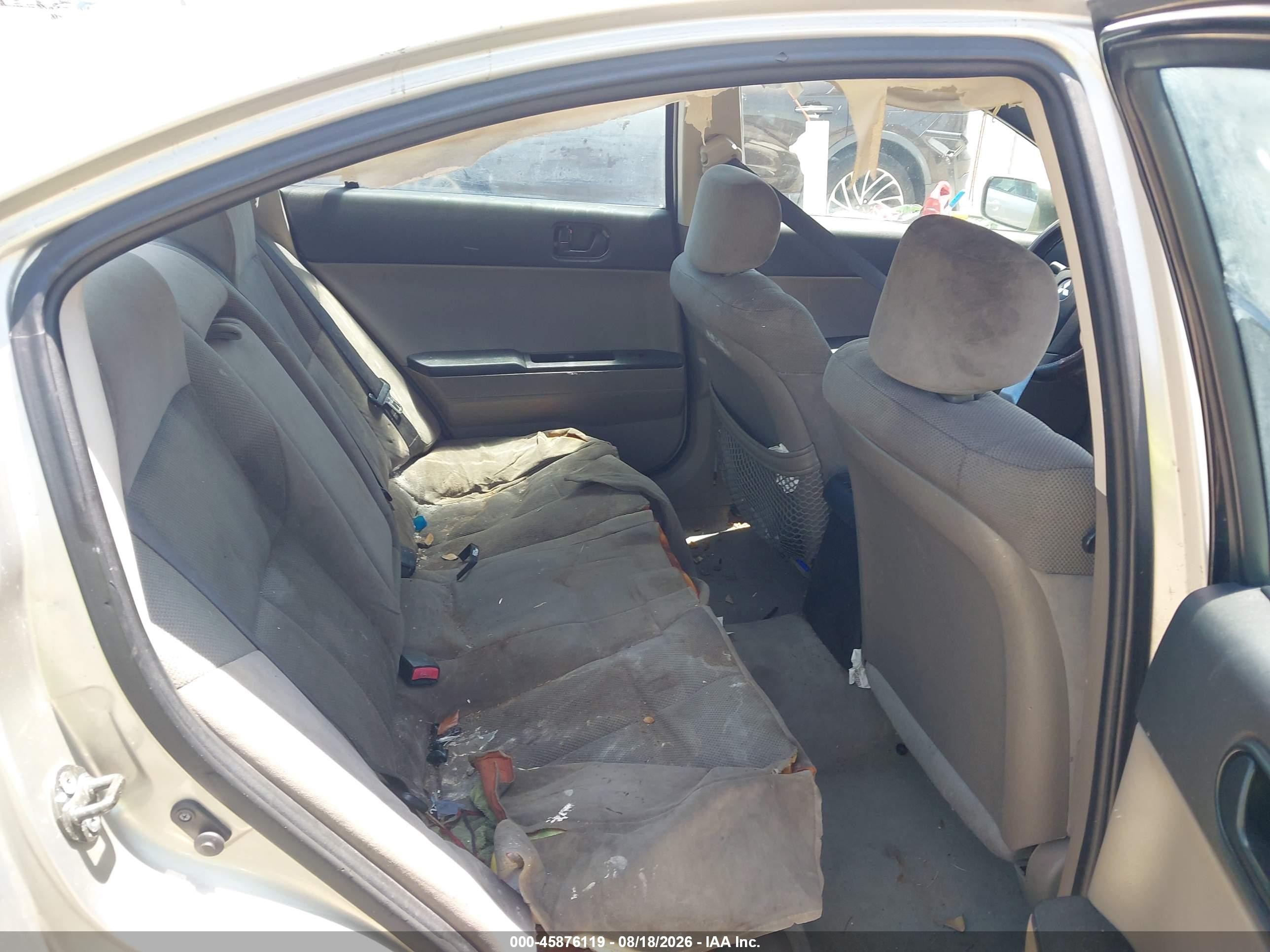 2005 Mitsubishi Galant Es/se Silver vin: 4A3AB36F05E050187