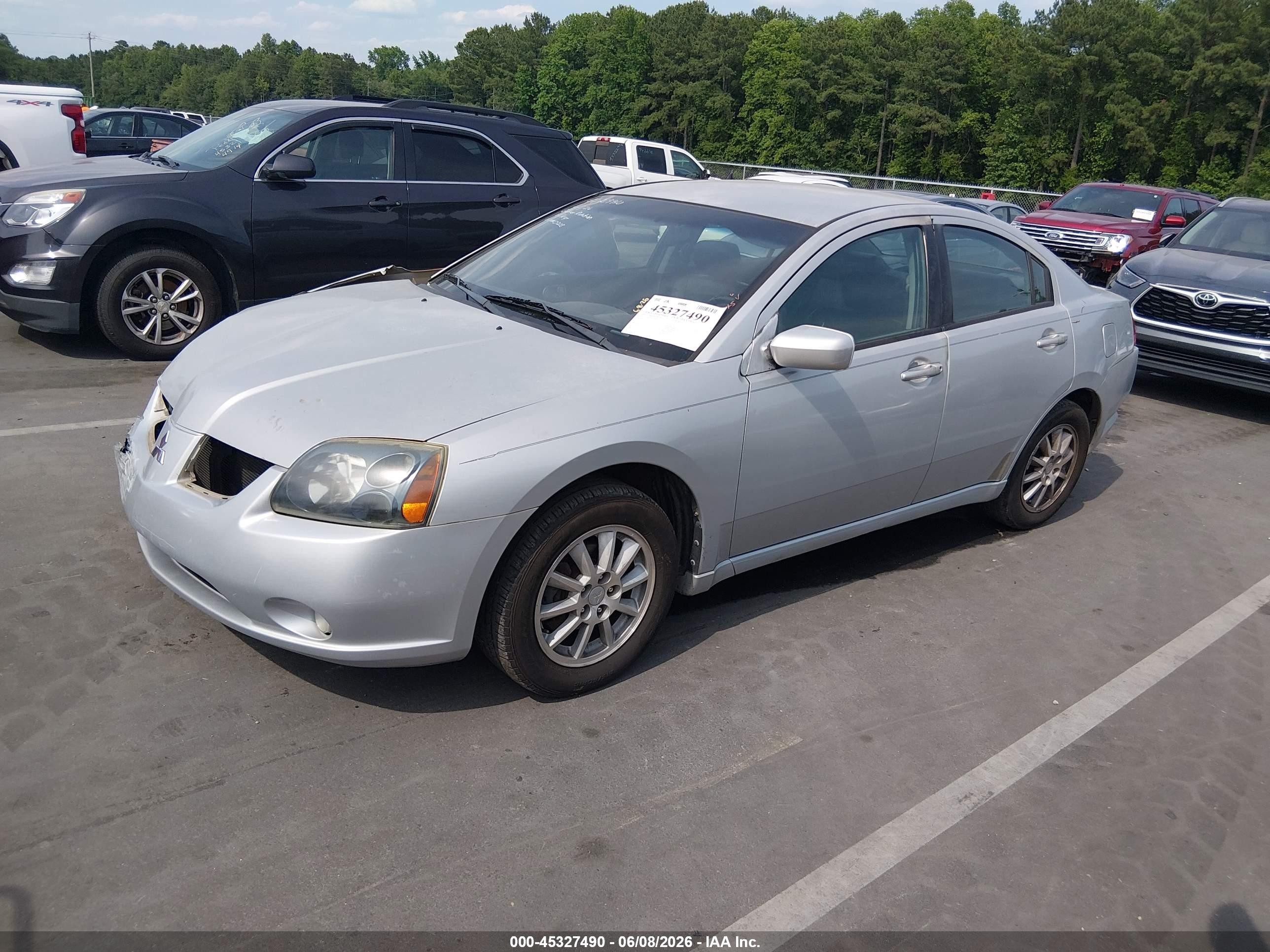 2005 Mitsubishi Galant Es/se Серебряный vin: 4A3AB36F05E060203