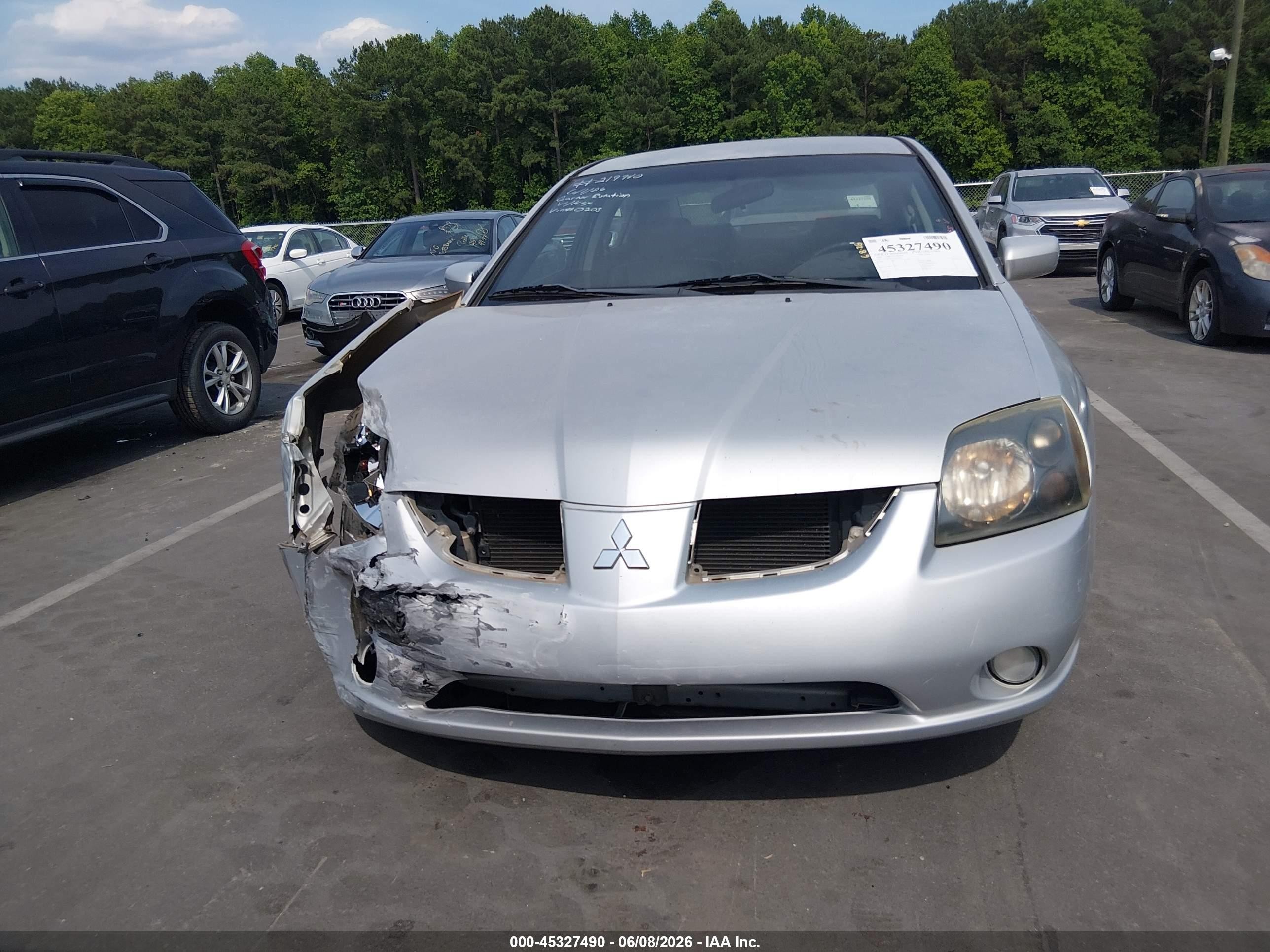 2005 Mitsubishi Galant Es/se Серебряный vin: 4A3AB36F05E060203
