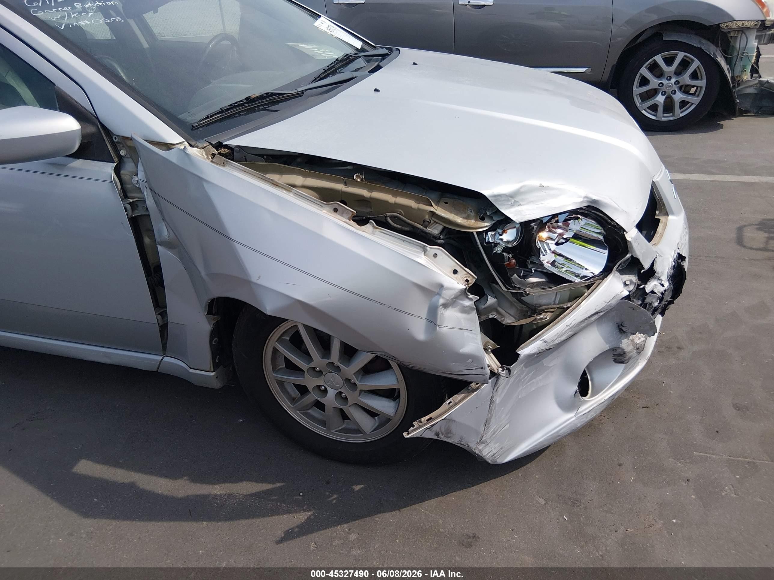 2005 Mitsubishi Galant Es/se Серебряный vin: 4A3AB36F05E060203