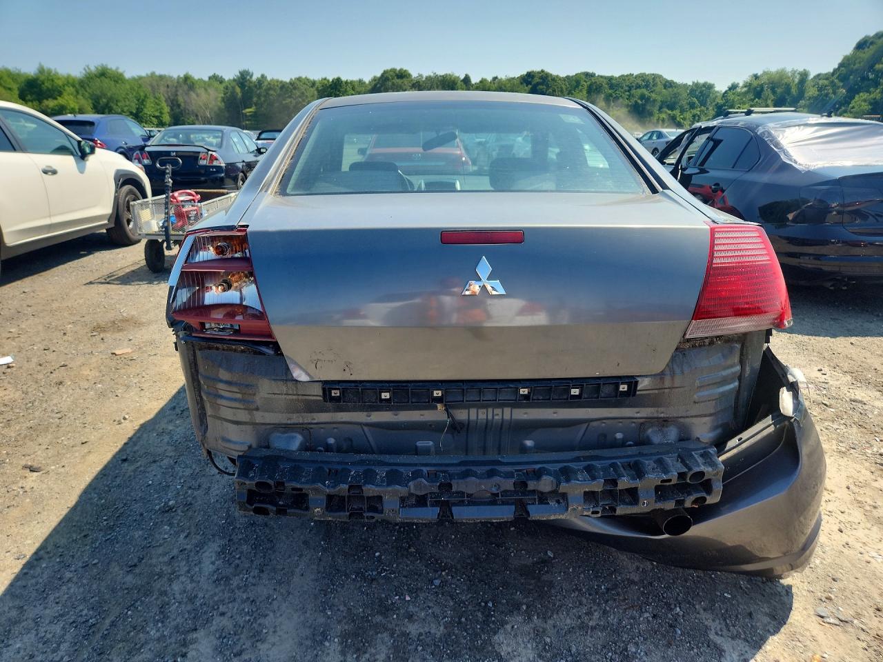 2006 Mitsubishi Galant Es Medium Gray vin: 4A3AB36F06E013688
